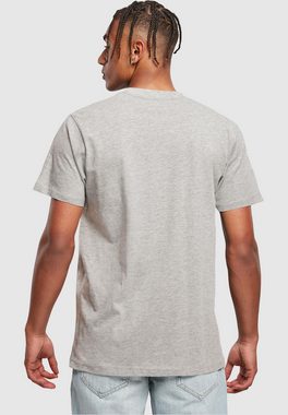 Merchcode T-Shirt Merchcode Herren Peanuts - Superhero T-Shirt Round Neck (1-tlg)