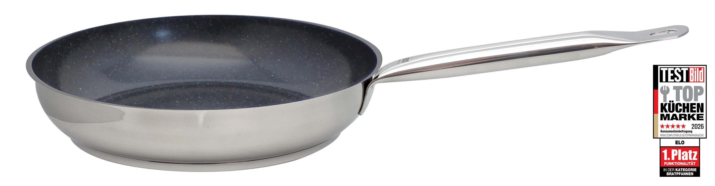 Elo Bratpfanne Profi Therm, Edelstahl 18/8 (1-tlg), Induktion