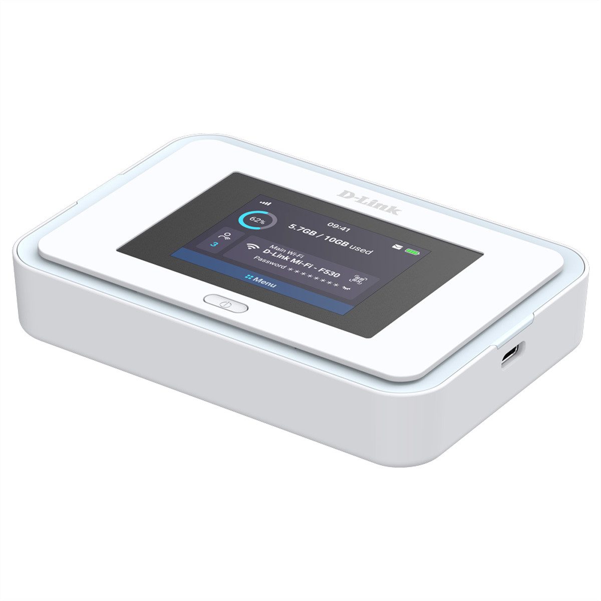 D-Link F530 Mobile Hotspot WLAN-Router, 5G NR AX3000 Wi-Fi 6
