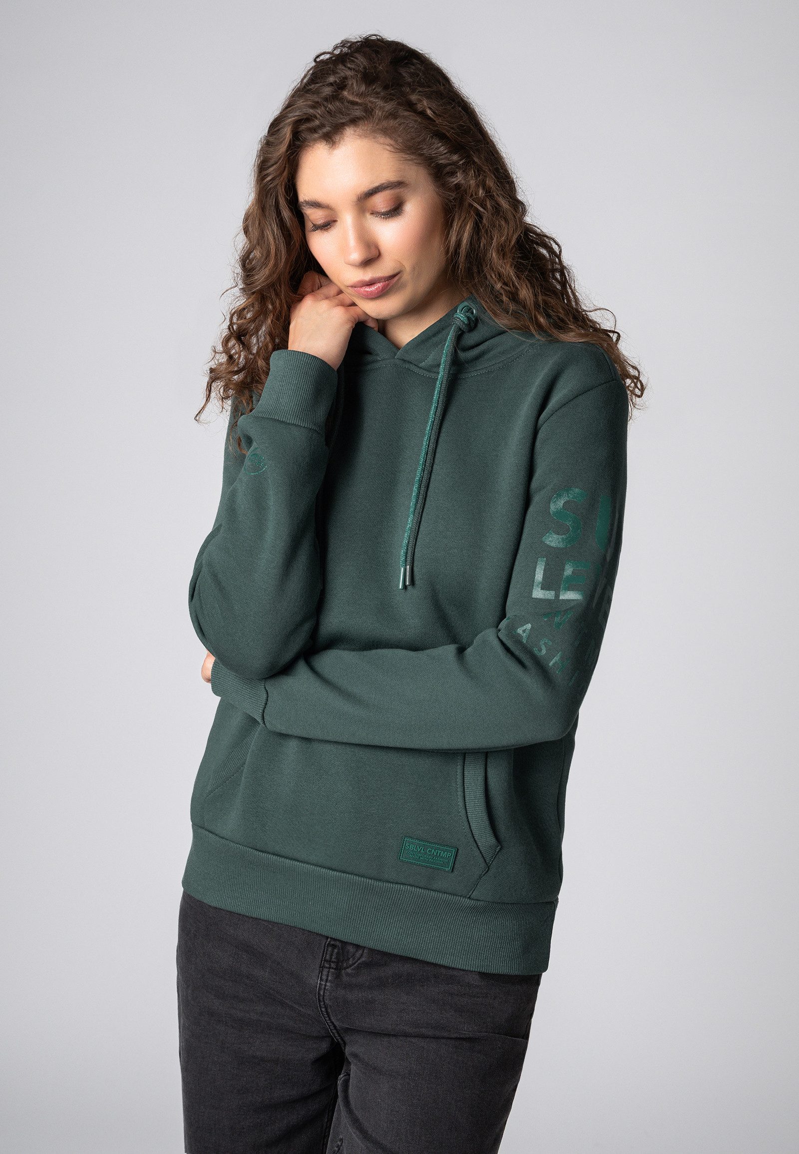 SUBLEVEL Kapuzenpullover Damen Hoodie mit auffälligen günstig online kaufen