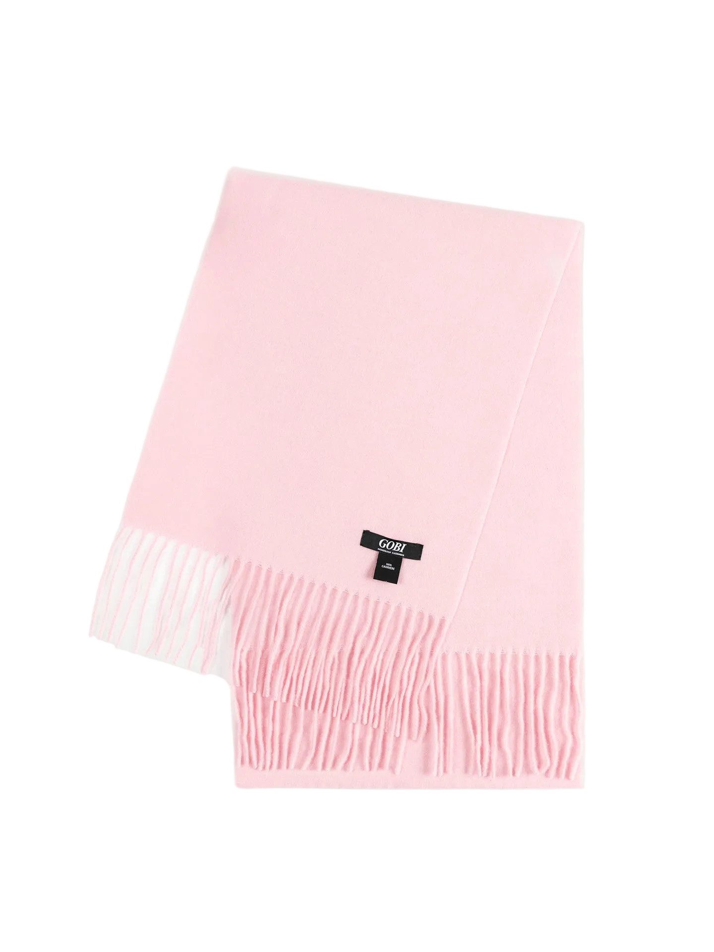 GOBI Cashmere Strickschal Kaschmirschal mit Fransen