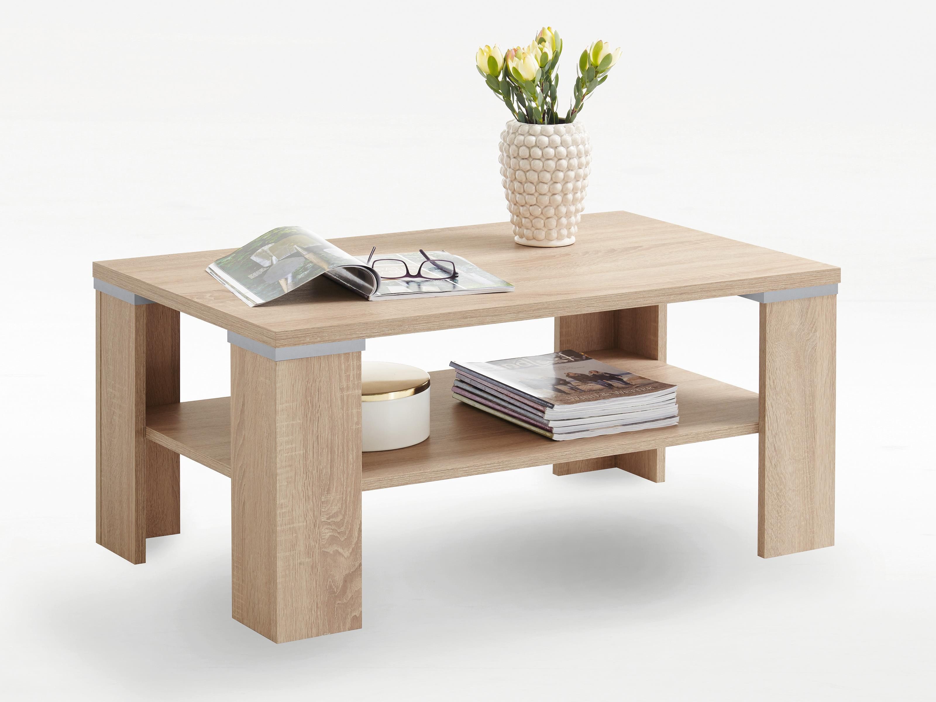 PREISBRECHER Couchtisch Wilhelmine, 100 x 46 günstig online kaufen