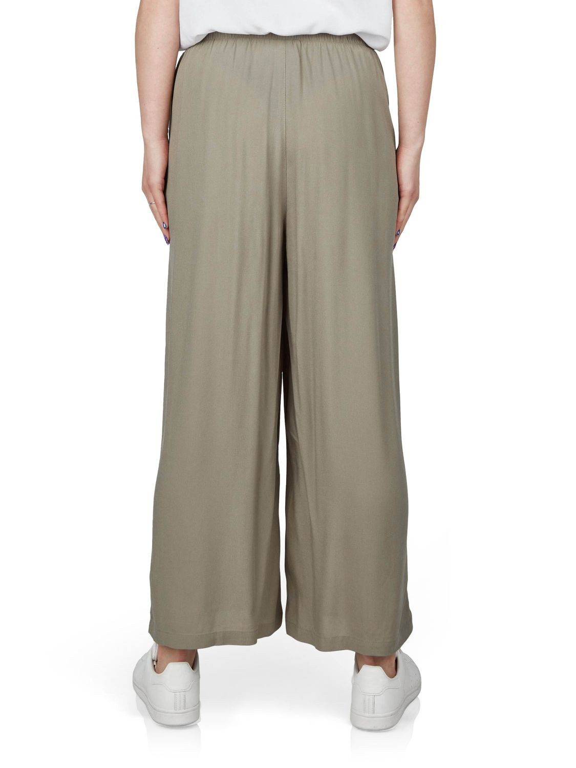 DENIMFY Chinohose Damen Palazzo Hose DFKate 2er Pack Loose Fit (Vorteilspack) Sommerhose mit Taschen