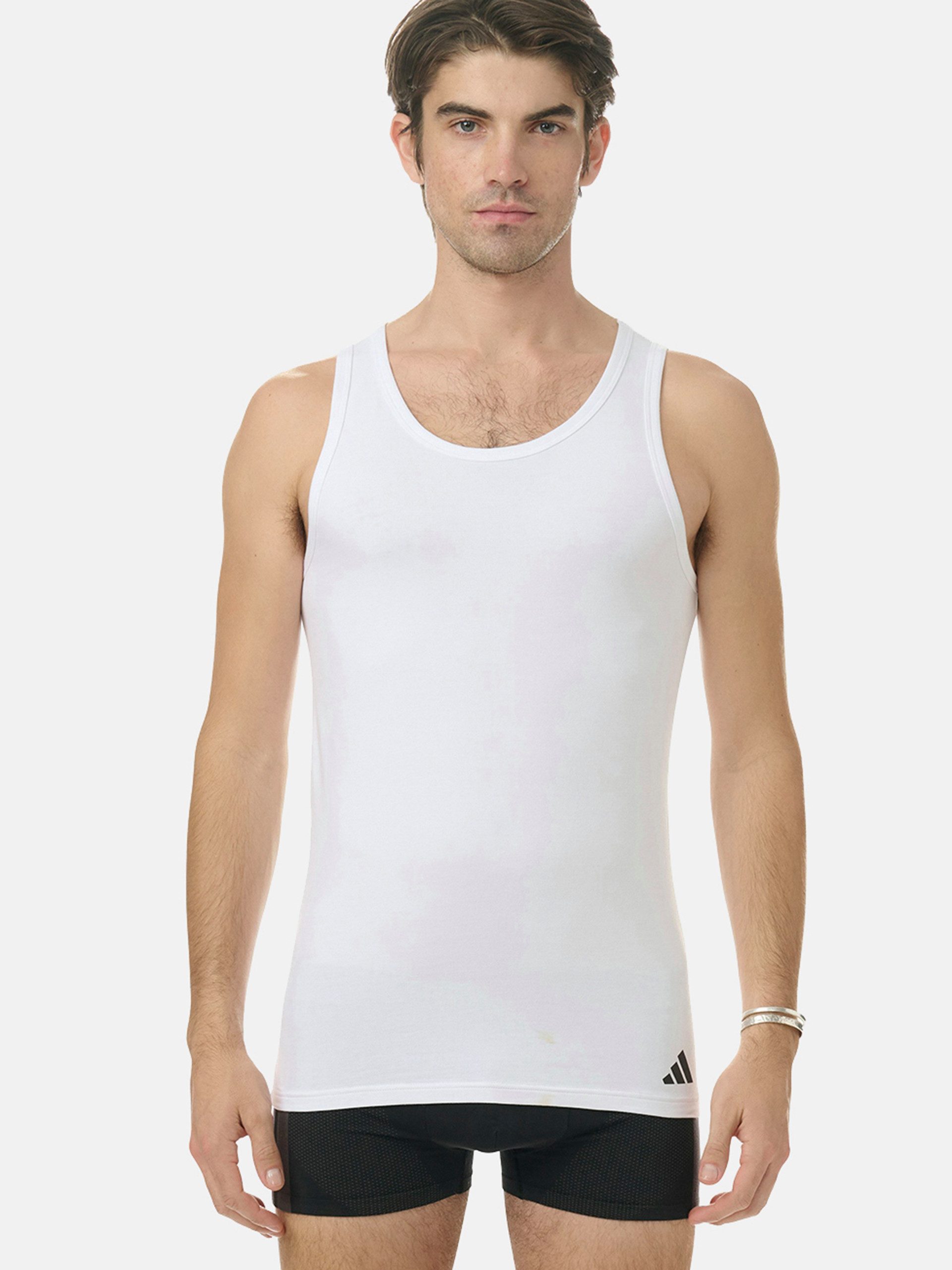 adidas Sportswear Tanktop Active Flex Cotton (2-tlg) Tank-top unterhemd unt günstig online kaufen