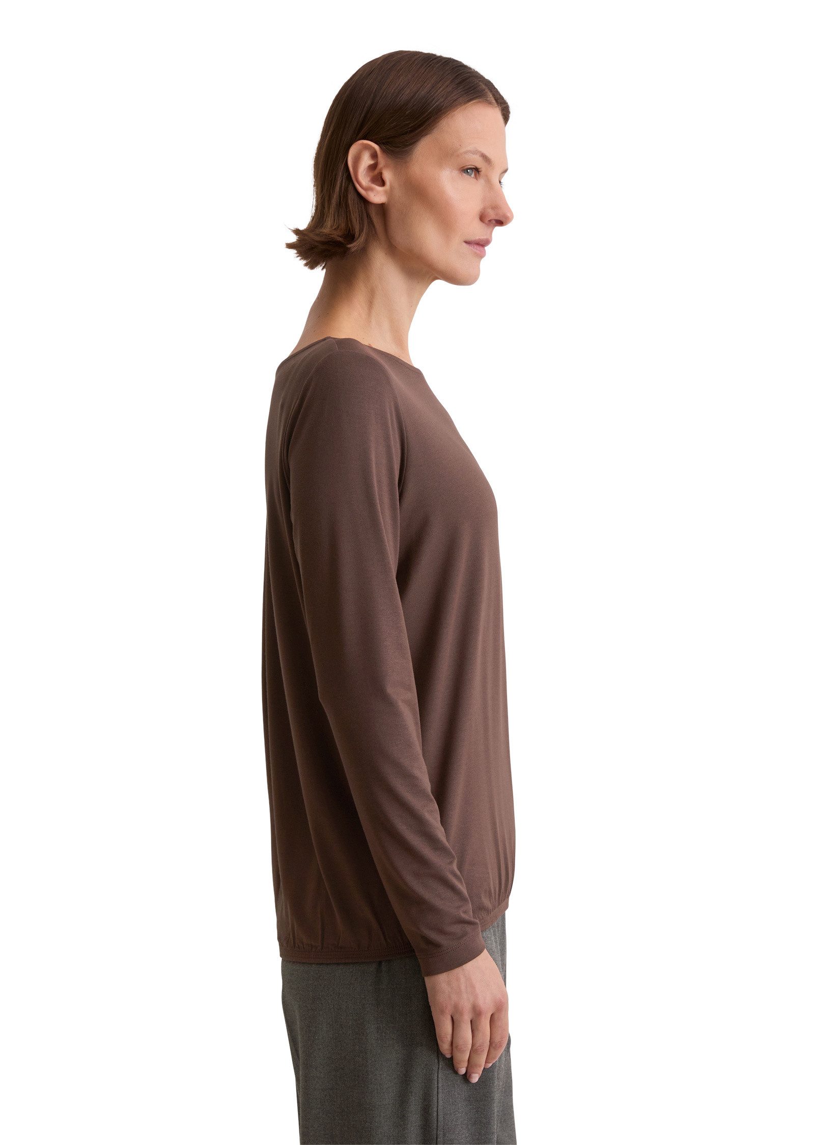 Marc O'Polo Langarmshirt aus LENZING™ ECOVERO™ günstig online kaufen