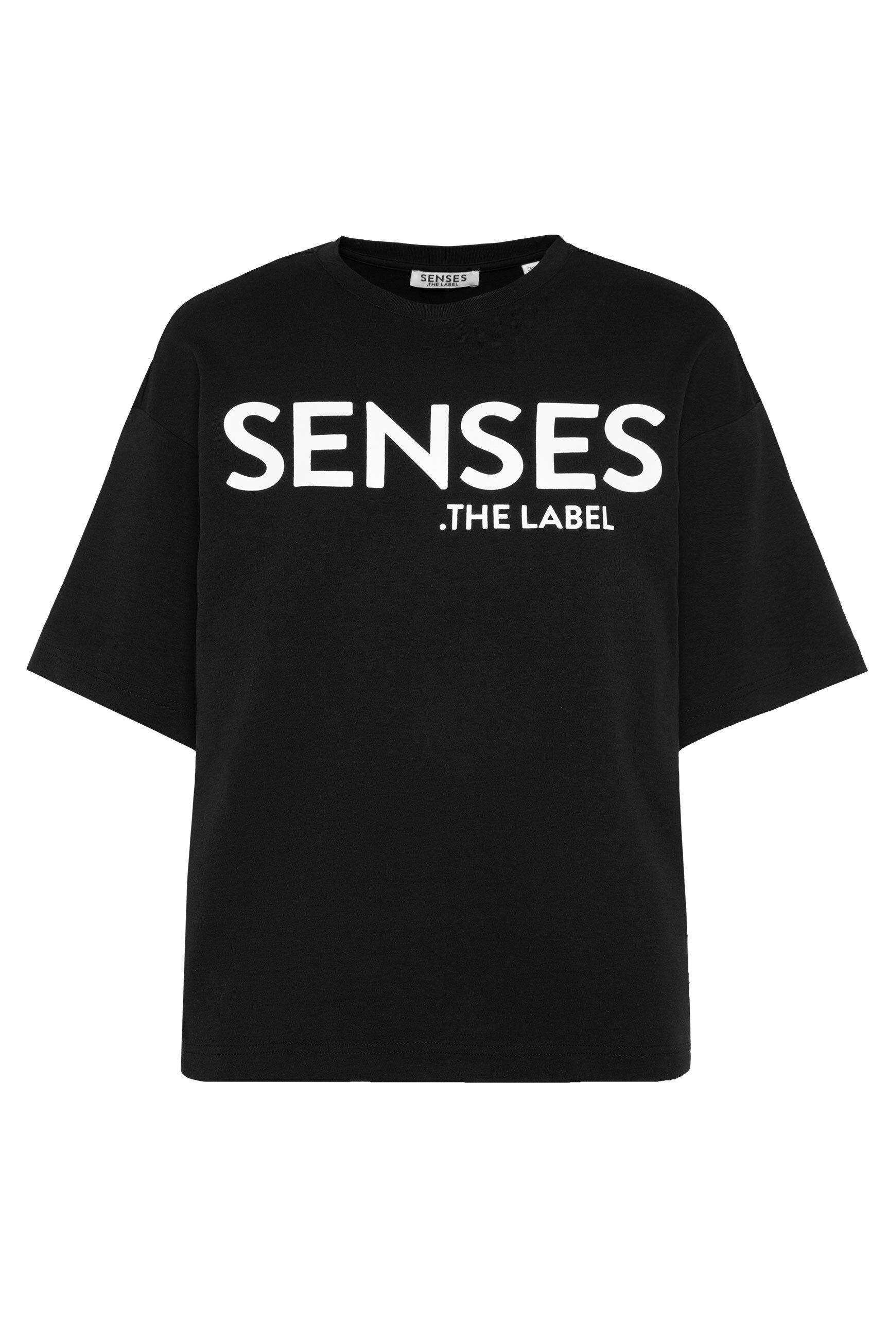 SENSES.THE LABEL Rundhalsshirt, aus Baumwolle günstig online kaufen