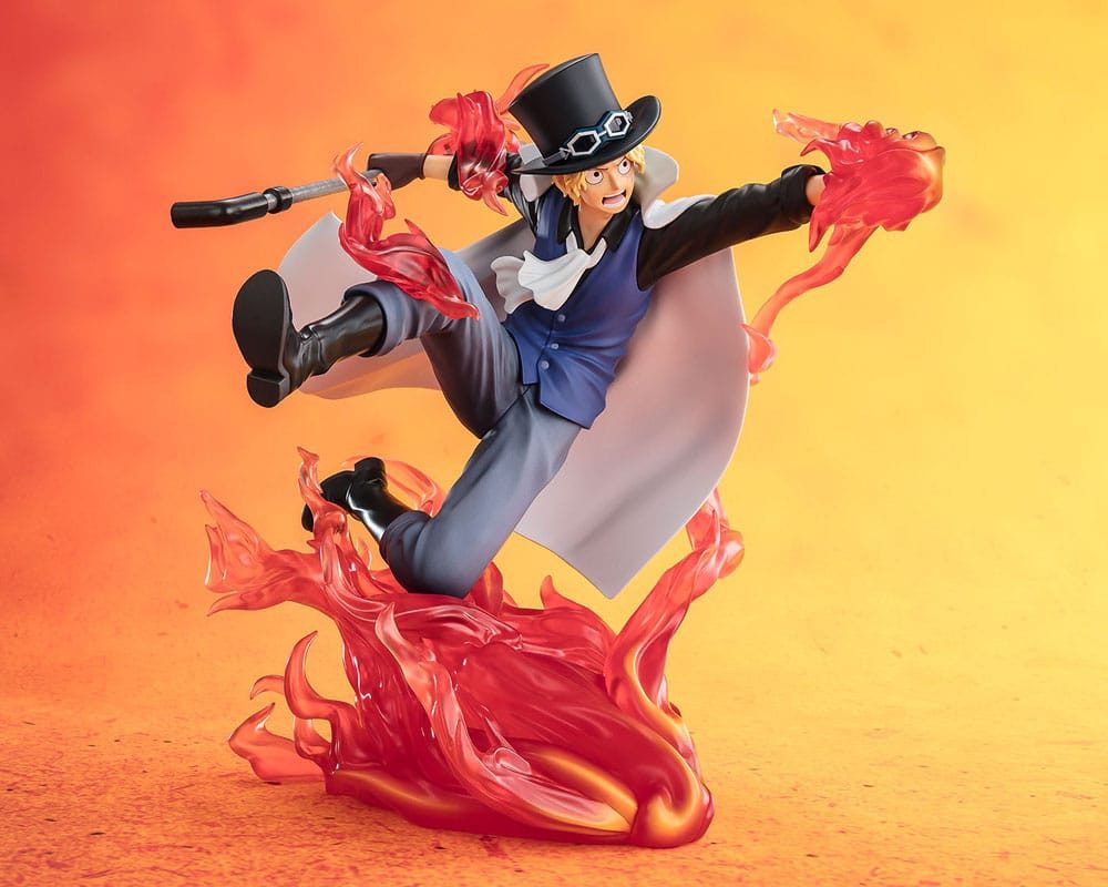 Bandai Tamashii Nations Merchandise-Figur One Piece Figuarts ZERO Extra Battle Sabo Fire Fist Rook Check 19 cm