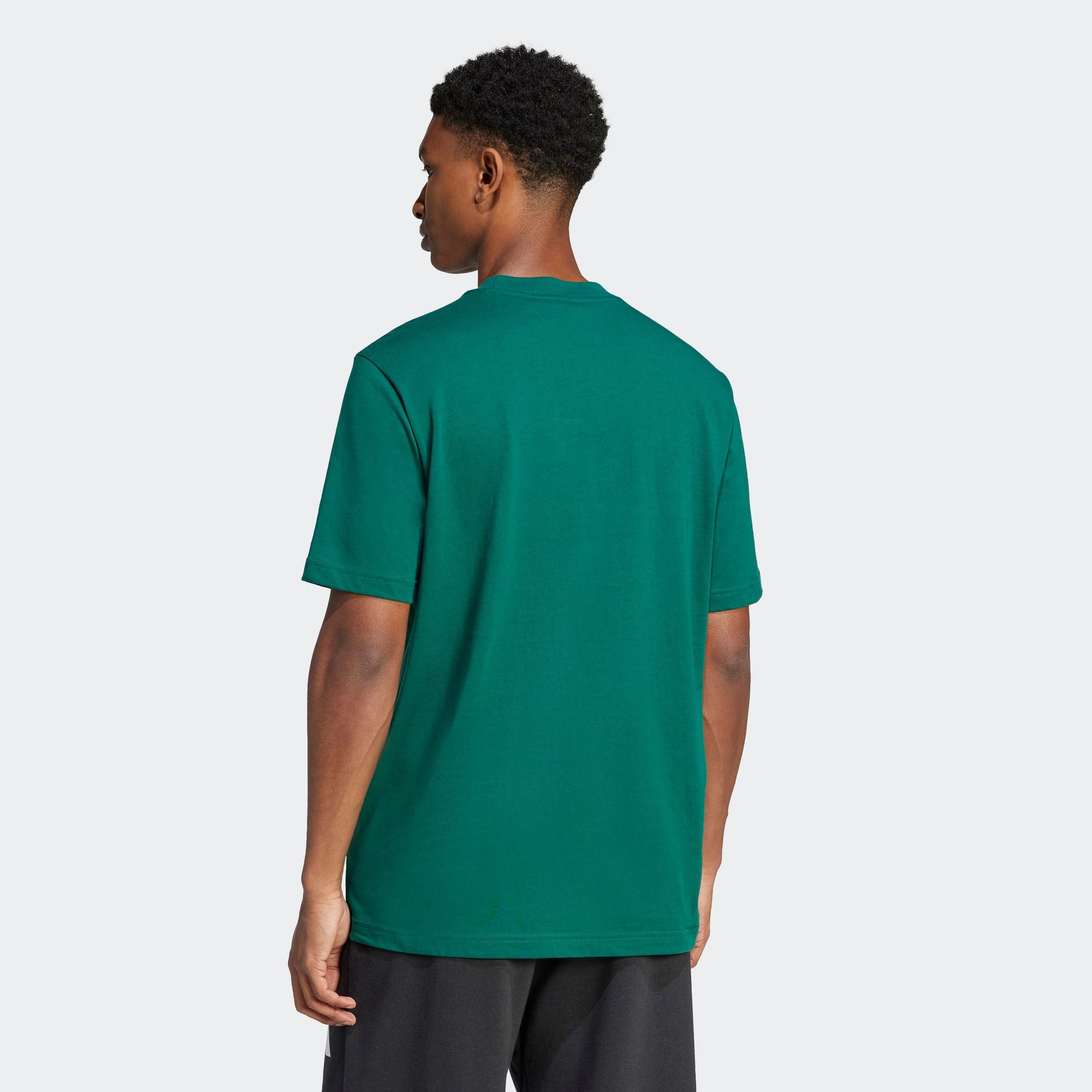 adidas Sportswear T-Shirt ESSENTIALS BIG LOGO klassische Silhouette, mit Rundhalsausschnitt – Bild 3 von 5