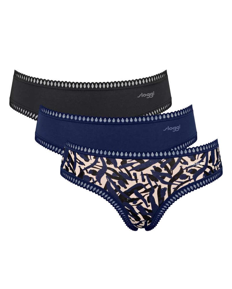 sloggi Hipster Go Crush (6er Vorteilspack) Aus superweicher Bio-Baumwolle