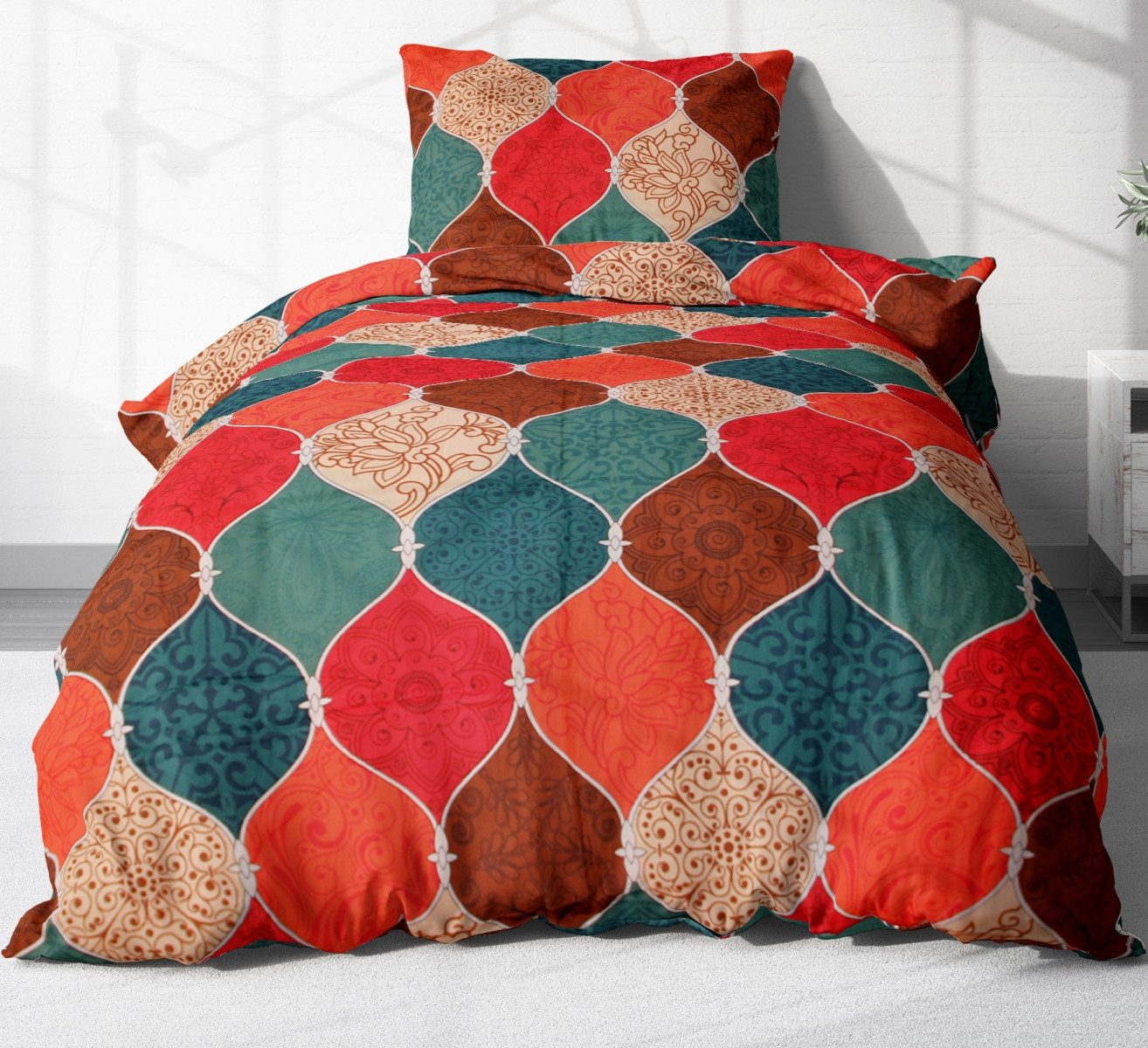 Heubergshop Bettwäsche, Renforcé, 2 teilig, 135x200cm günstig online kaufen