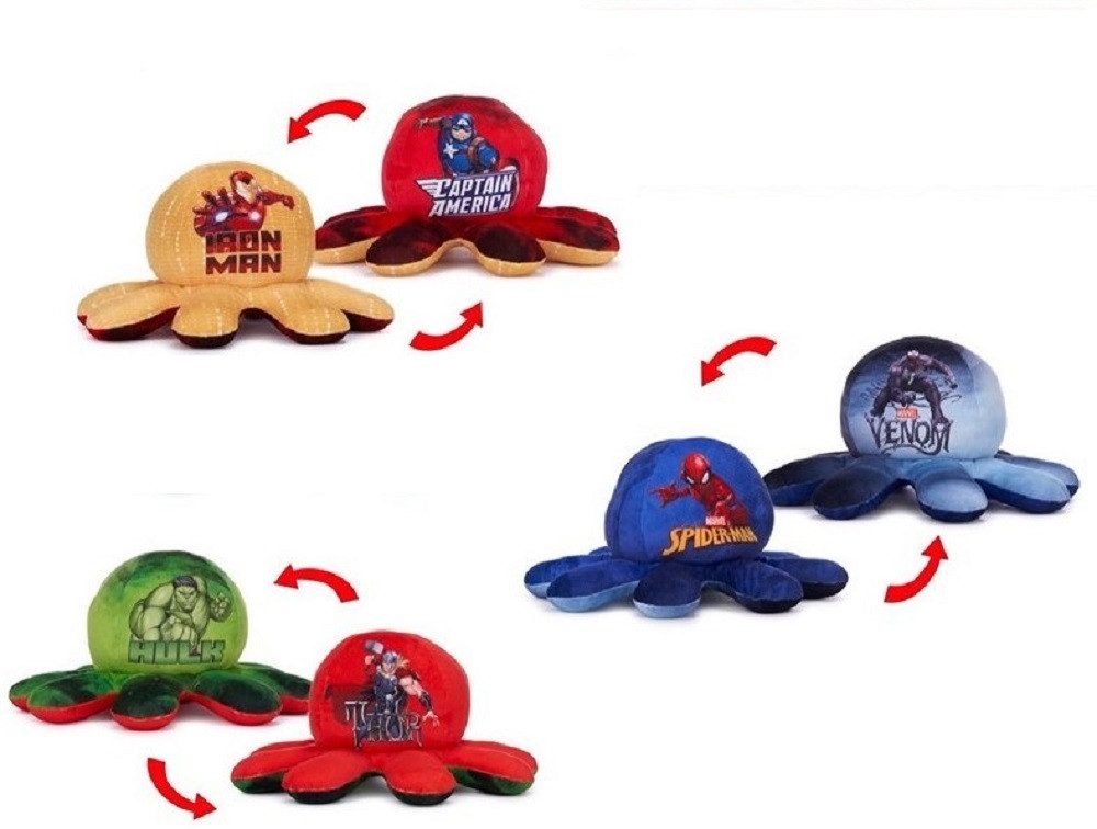 MARVEL Kuscheltier Oktopus Reversible 30 cm Kuscheltier Wende Plüschtier Oc günstig online kaufen