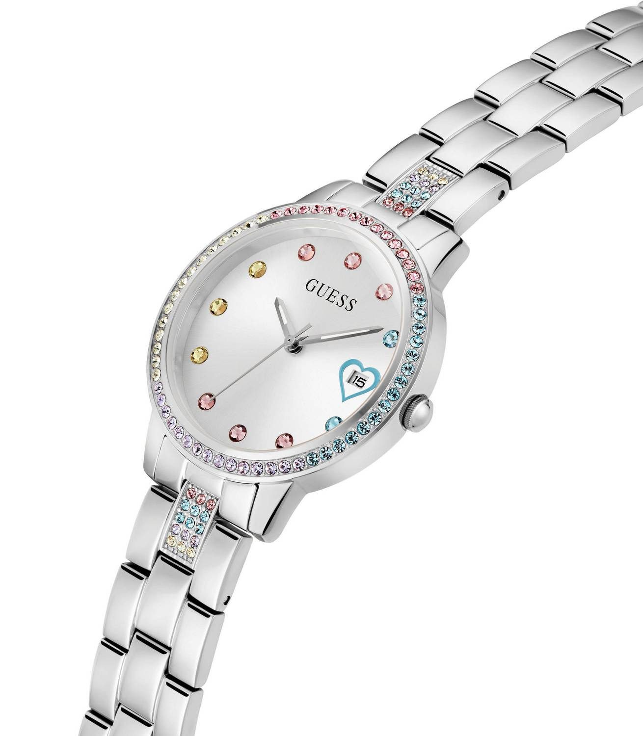 Guess Quarzuhr THREE OF HEARTS günstig online kaufen