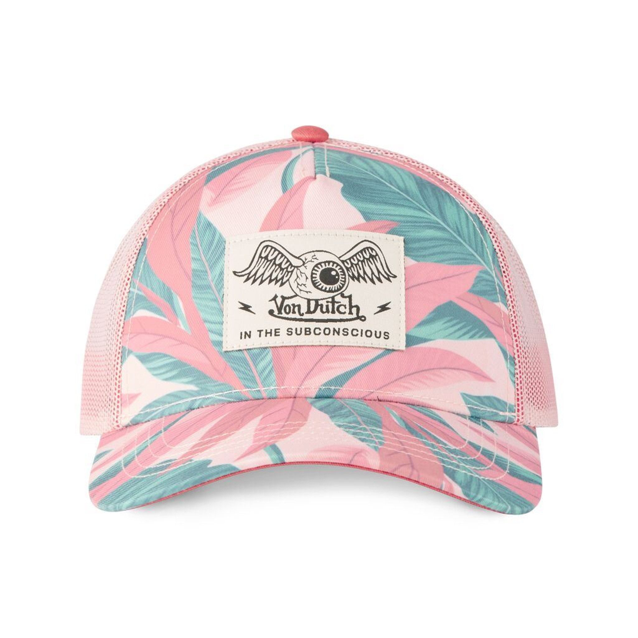 Von Dutch Trucker Cap Von Dutch Originals Trucker Cap - ALLOVER TROPICAL (Basecap, Basecap, Meshcap, Trucker Kappe)