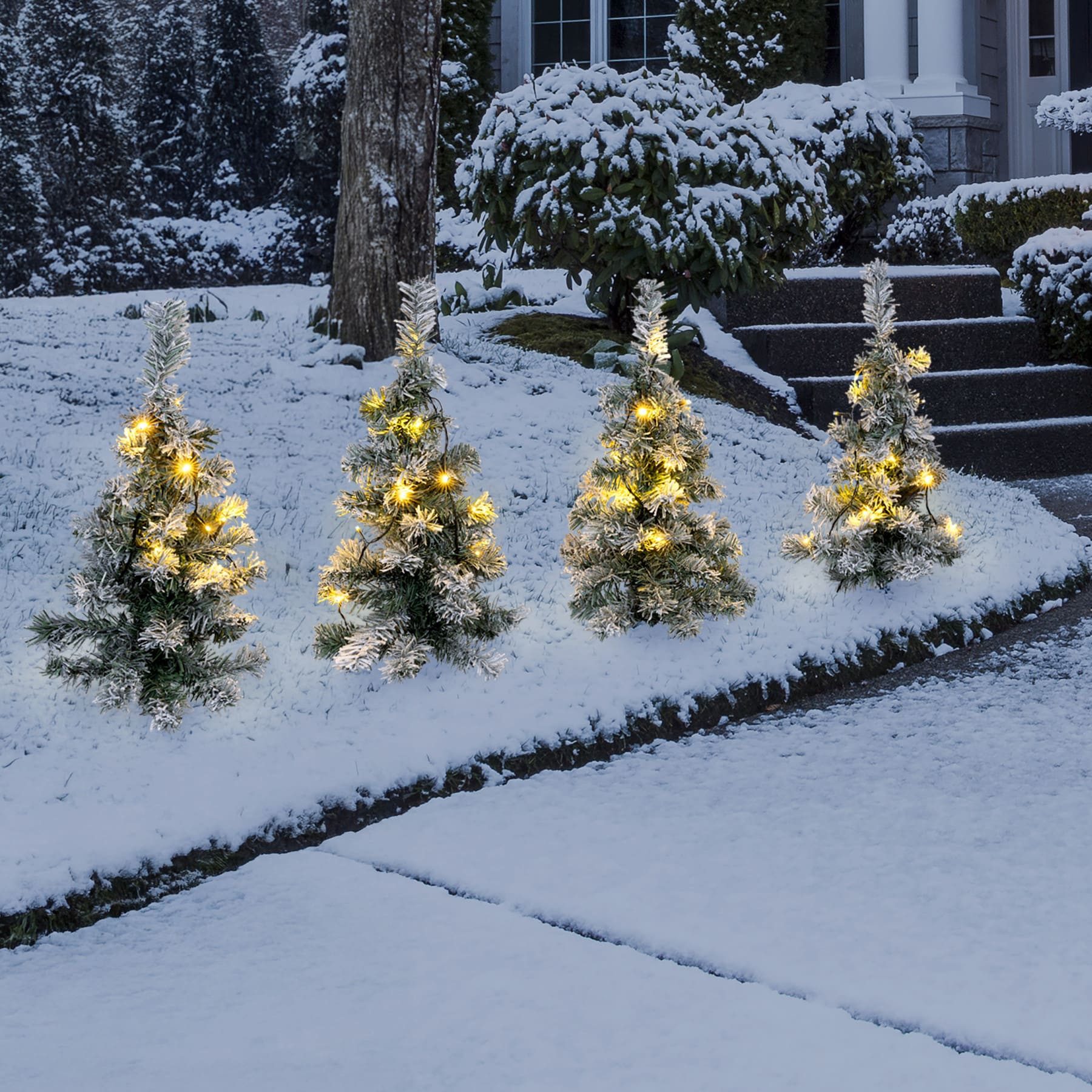 Dekoleidenschaft Künstlicher Weihnachtsbaum in Schnee-Optik, 49 cm hoch, mi günstig online kaufen