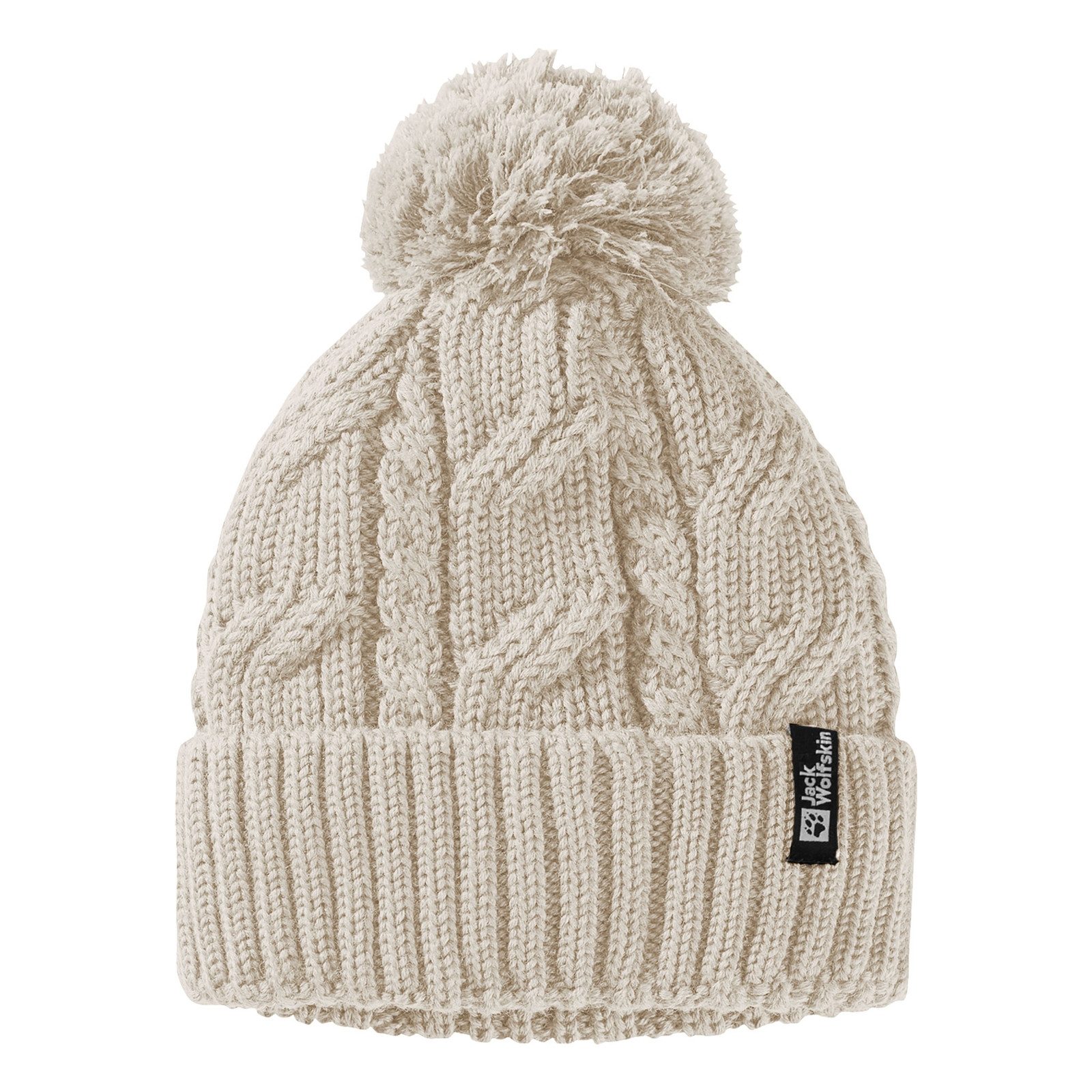 Jack Wolfskin Beanie Pompom Beanie mit Bommel