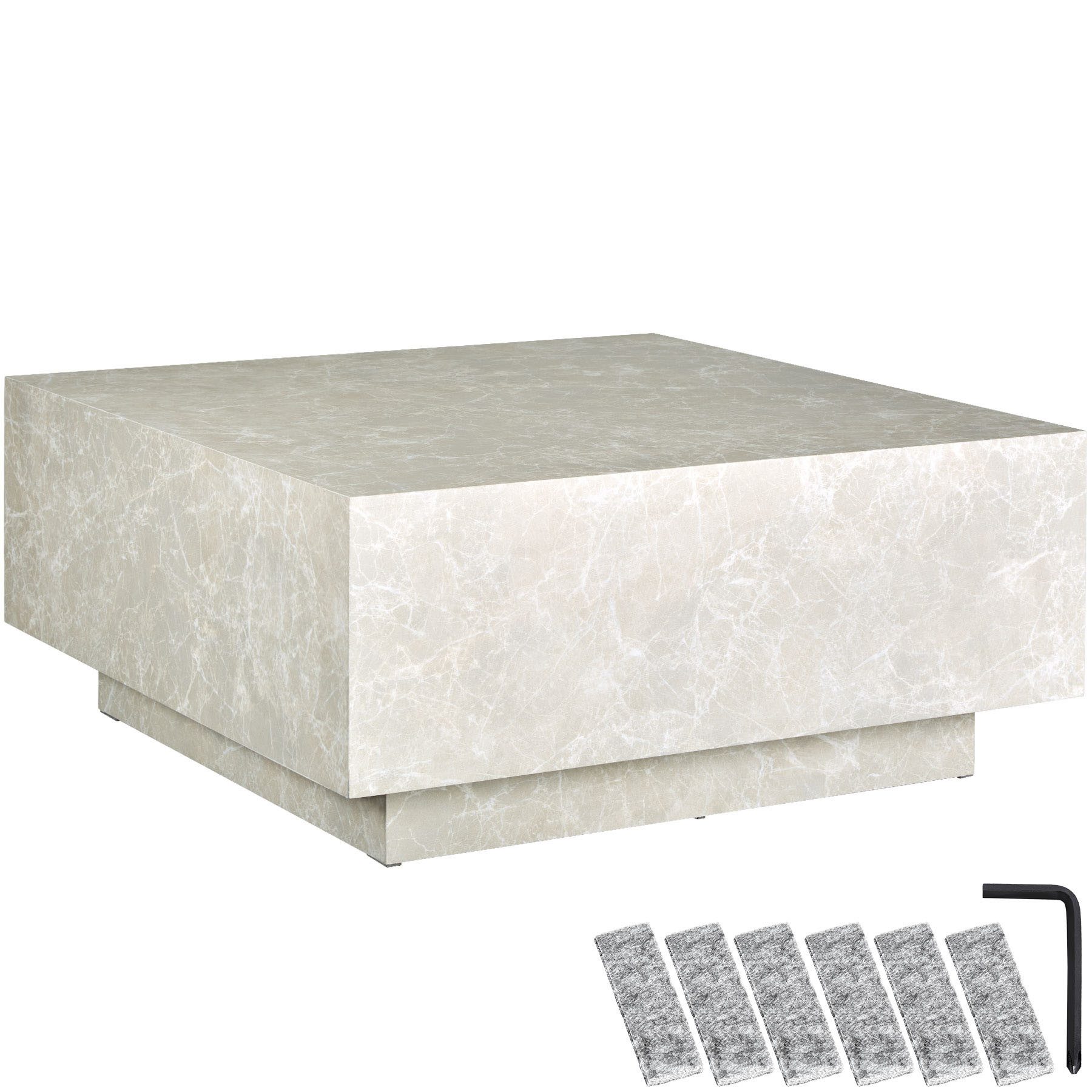 tectake Couchtisch Lasley (1-St., 1 tlg), günstig online kaufen