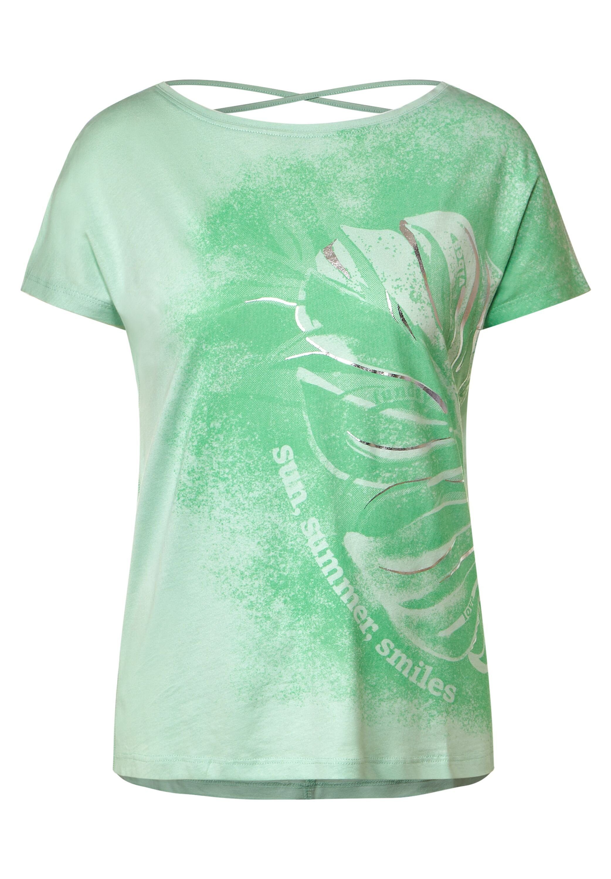 Cecil T-Shirt fresh salvia green