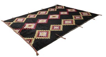 Designteppich Berber Marrocon 233x308 Handgeknüpfter Moderner Orientteppich, Nain Trading, rechteckig, Höhe: 5 mm