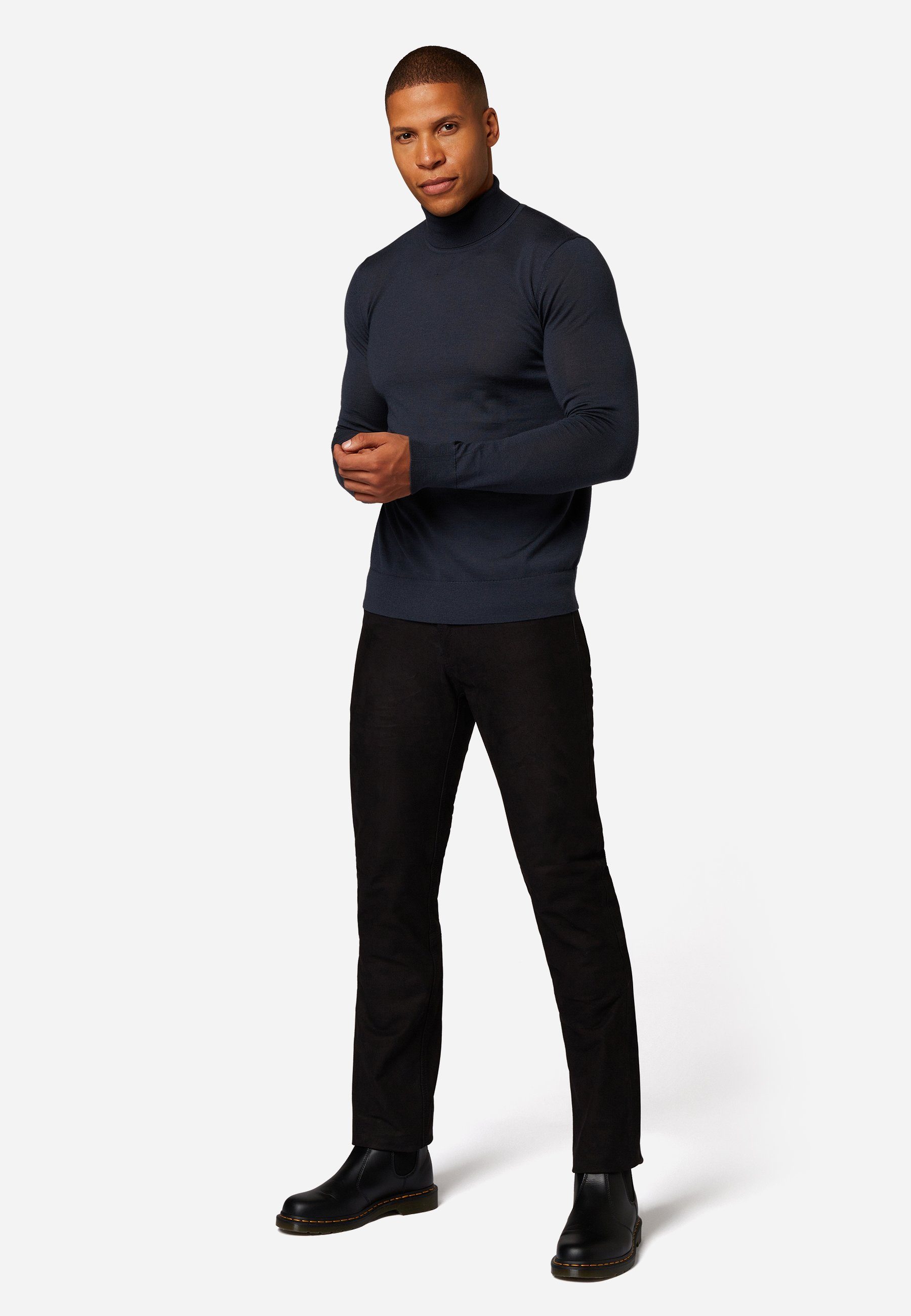 RICANO Lederhose RT-101 Lederjeans aus Büffel Nubuk Leder im klassischen 5- günstig online kaufen