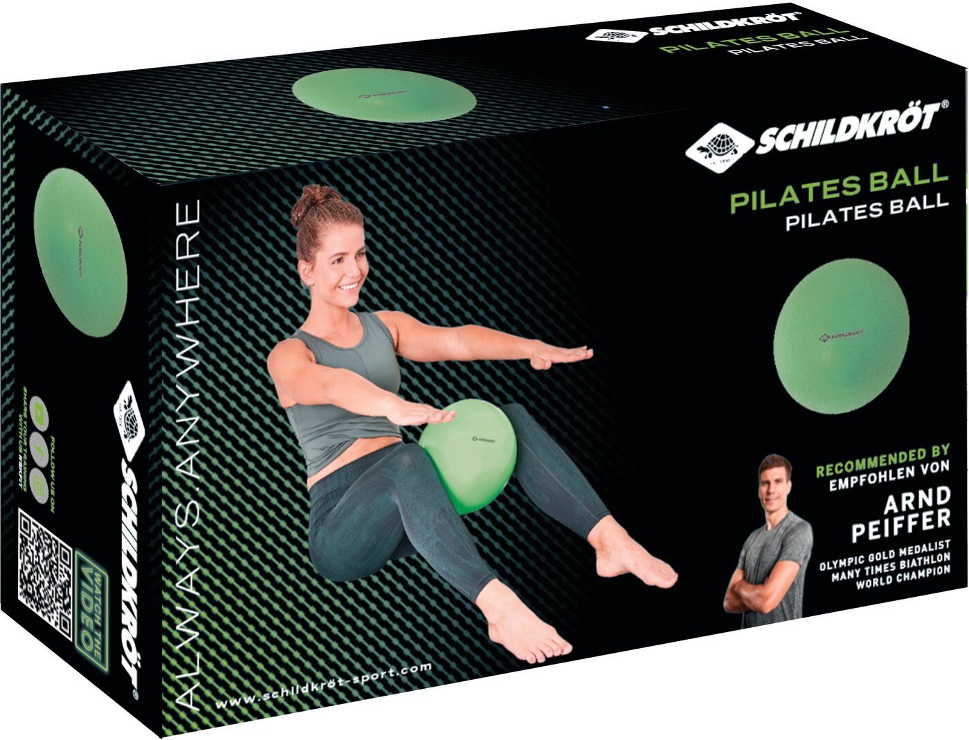 Schildkröt-Fitness Physioball Schildkröt® Pilatesball, Ø28cm, Yog Keine Farbe