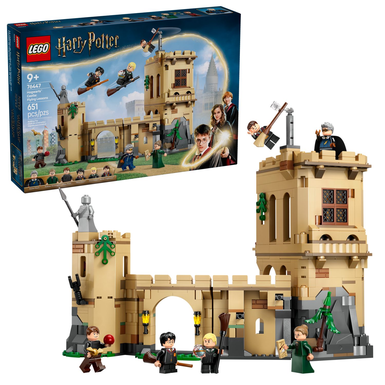 LEGO® Harry Potter 76447 Schloss Hogwarts™: Flugstunden Spielbausteine, (Se günstig online kaufen