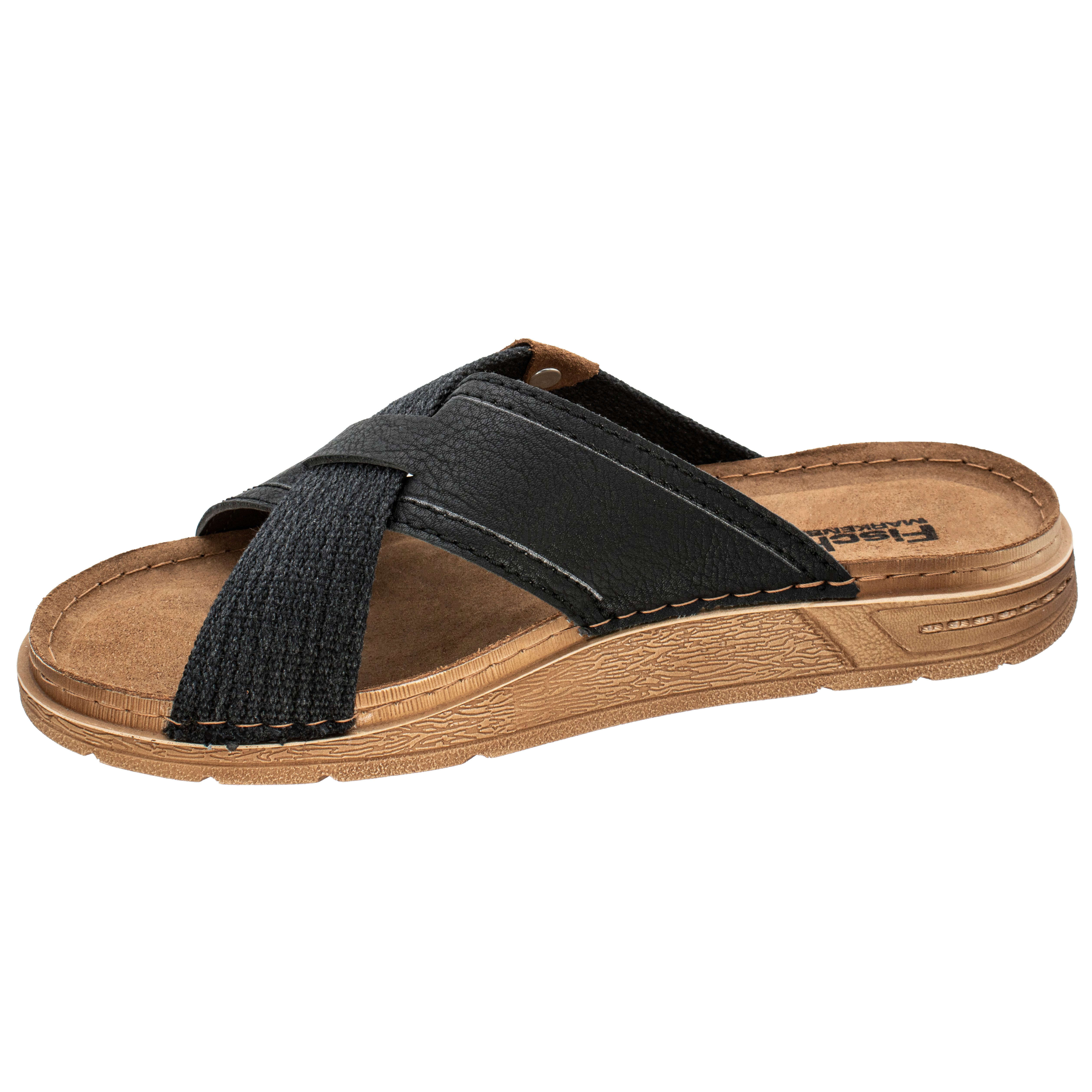 Fischer-Markenschuh Marco Pantolette aus Vegano (Lederimitat), mit Sythetik günstig online kaufen