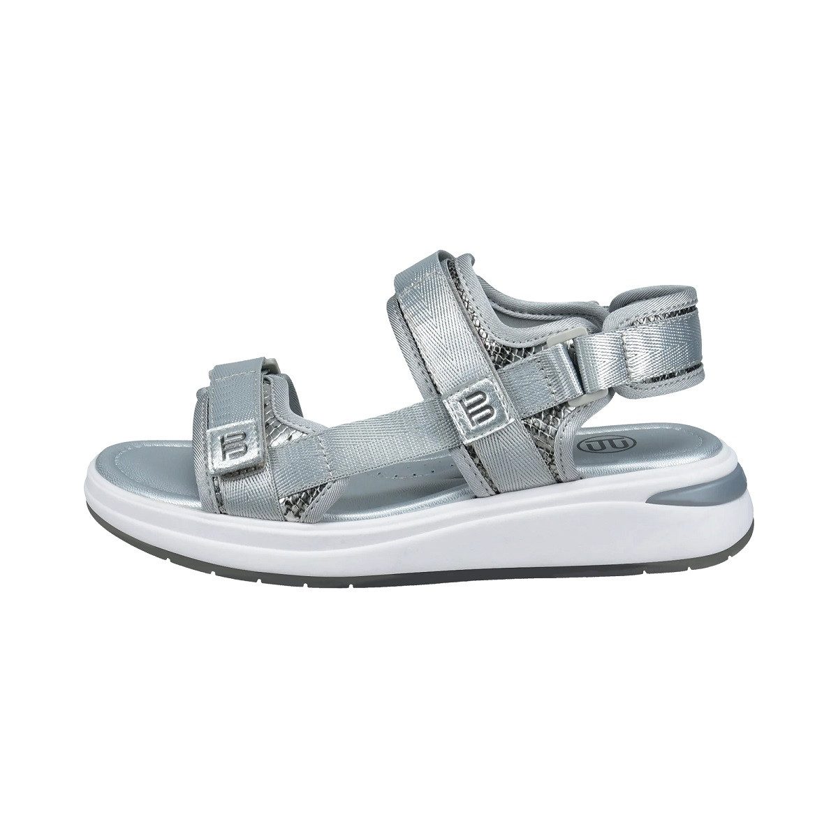 BAGATT Nira silber/metallic Damen Sandale günstig online kaufen