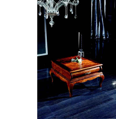 JVmoebel Couchtisch Holz Italienische Möbel Barock Stil Luxus Braun Couchtisch Wohnzimmer Tisch