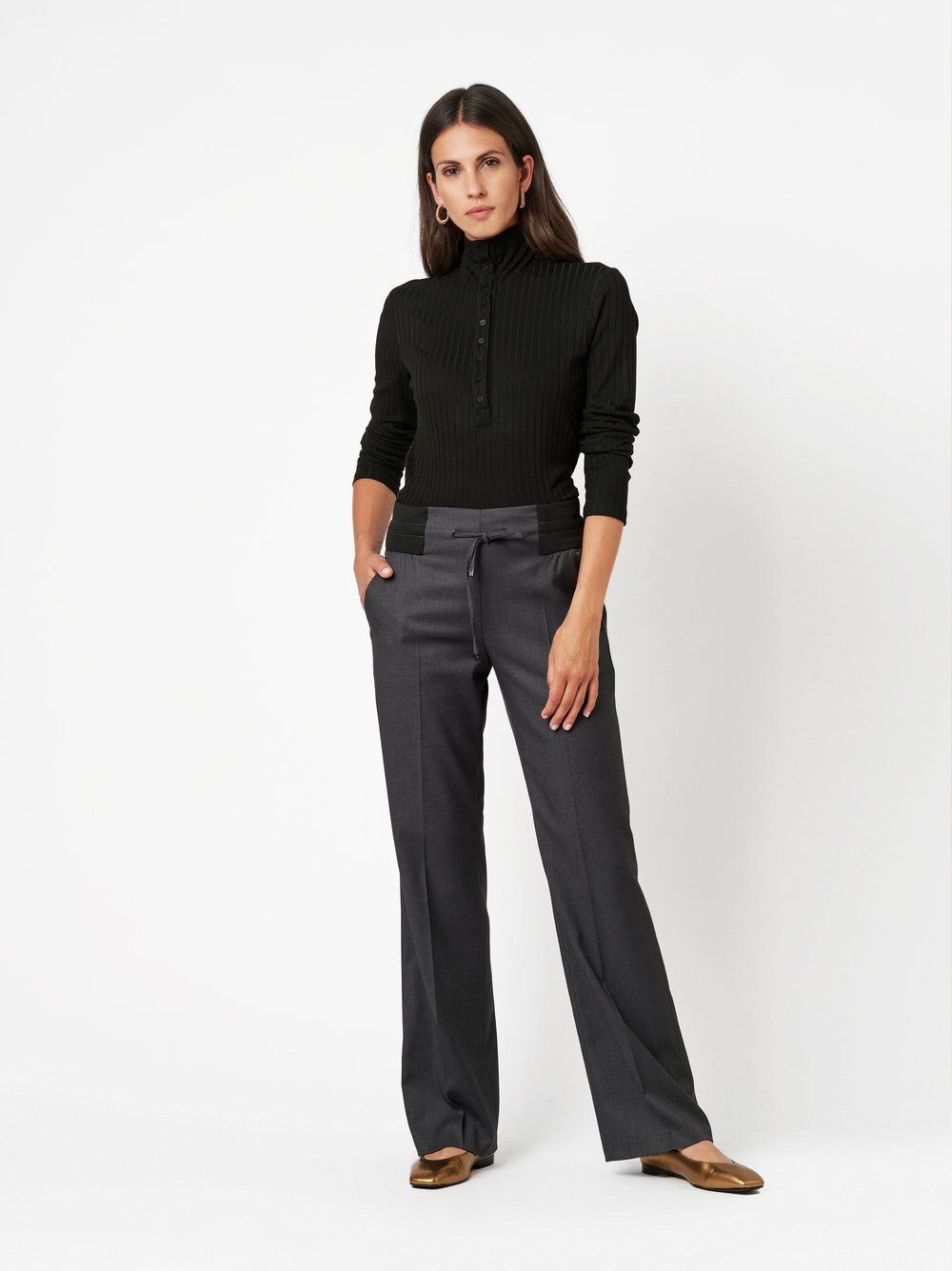 TONI Palazzohose Jenny mit breitem Bund günstig online kaufen