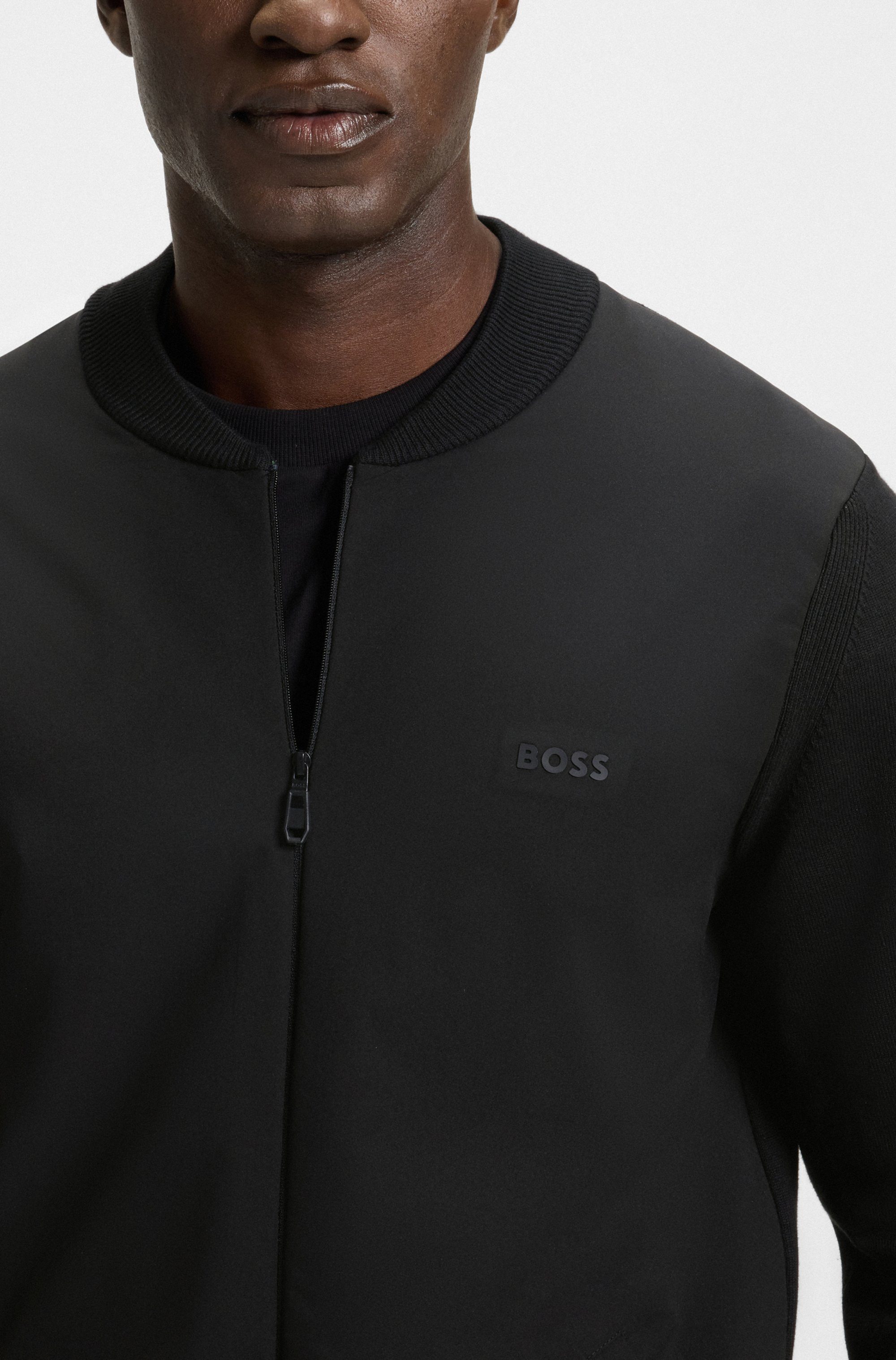 BOSS GREEN Blusenjacke K Ever-X HY mit Ärmeltasche günstig online kaufen