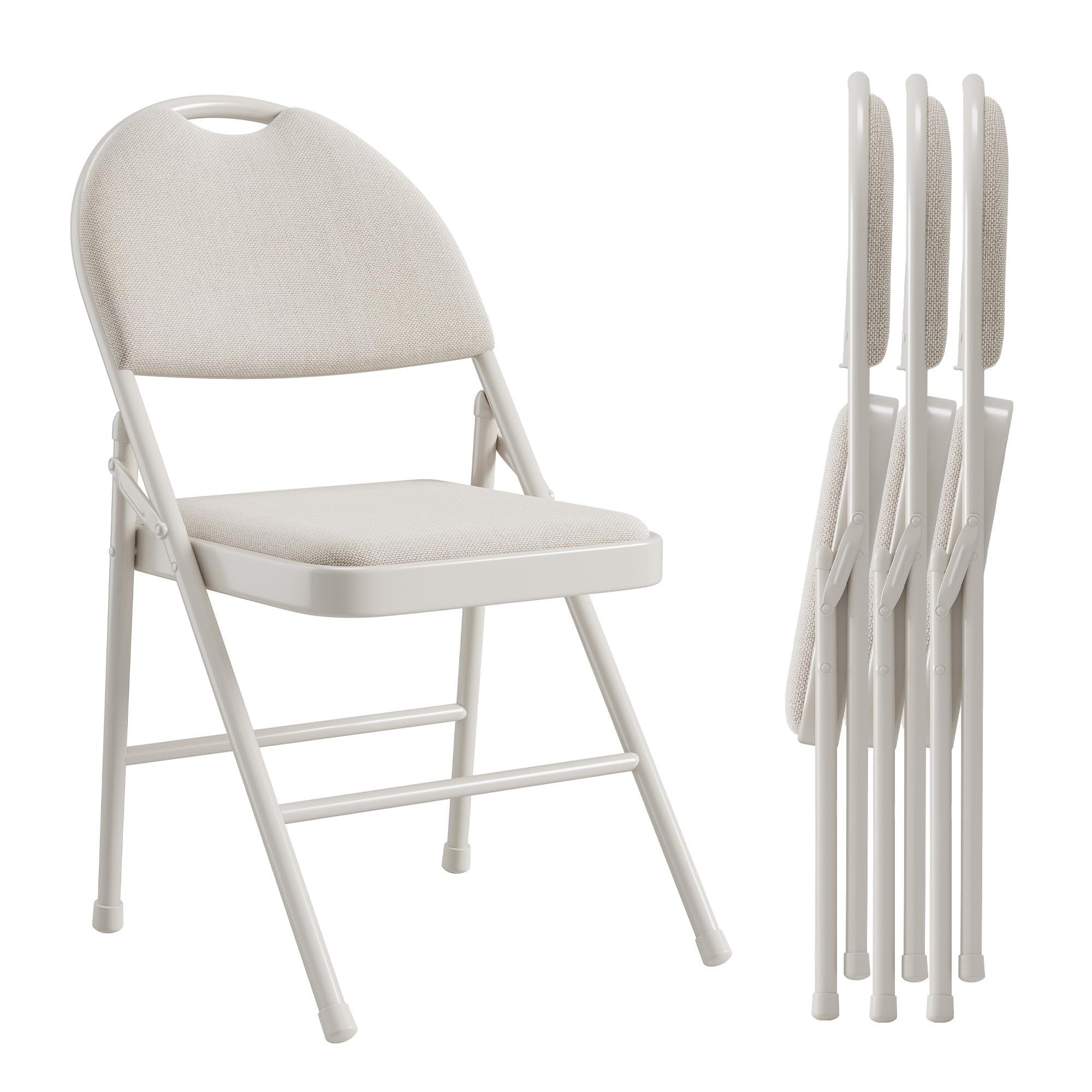 GarveeMore Klappstuhl Gästestuhl Klappstuhl Campingstuhl 2/4/6er Set Garten günstig online kaufen