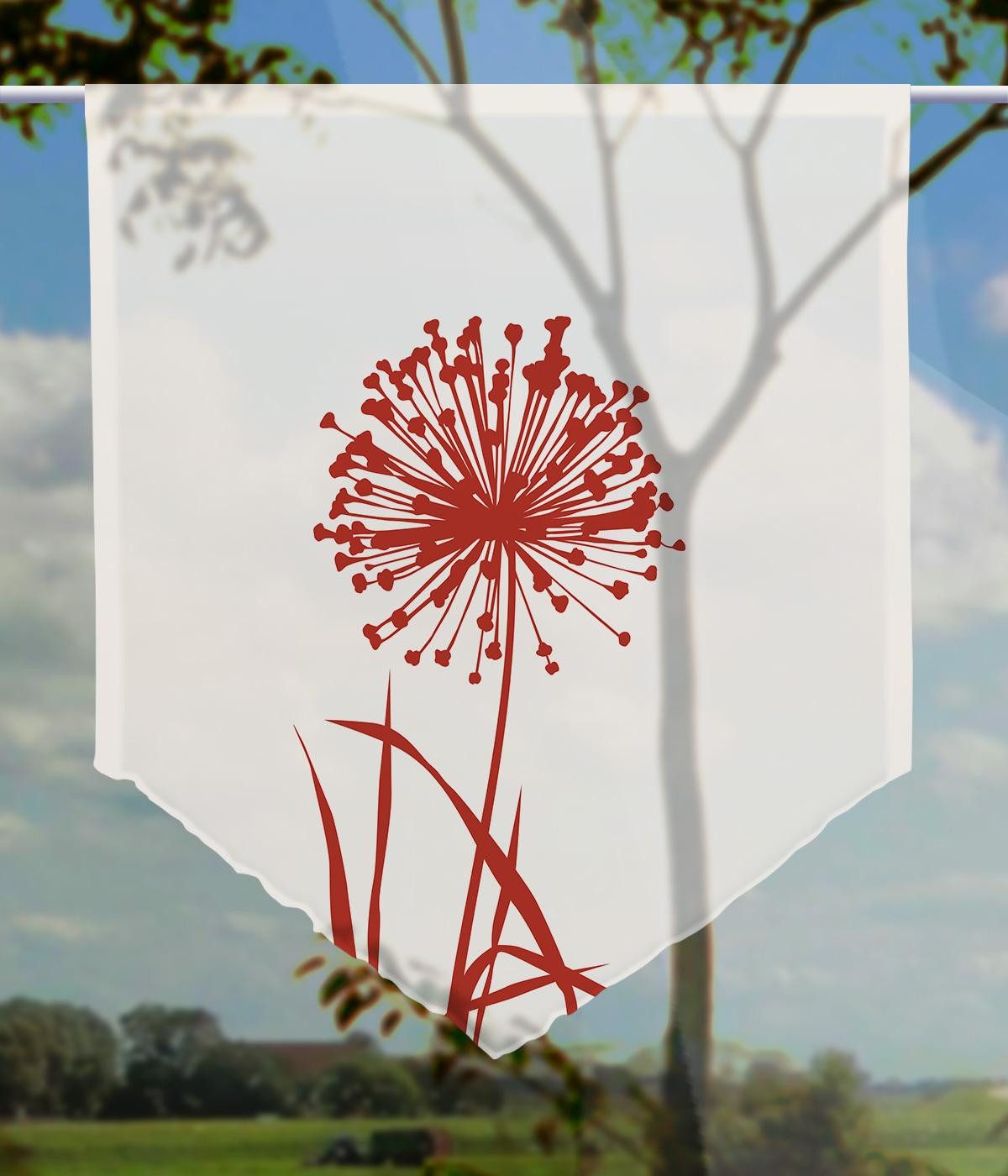 gardinen-for-life Scheibengardine Allium 24 blanco pfeffer günstig online kaufen
