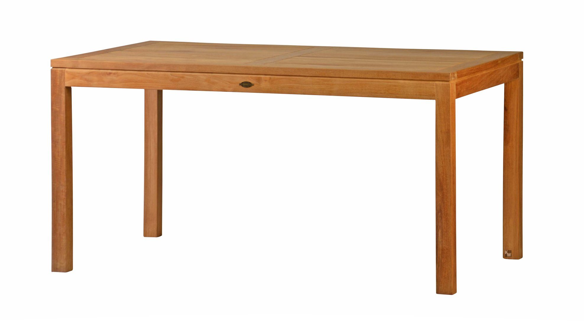 Kai Wiechmann Gartentisch Premium Teakholztisch als moderner Holztisch aus Teak, nachhaltiger und unbehandelter Teaktisch