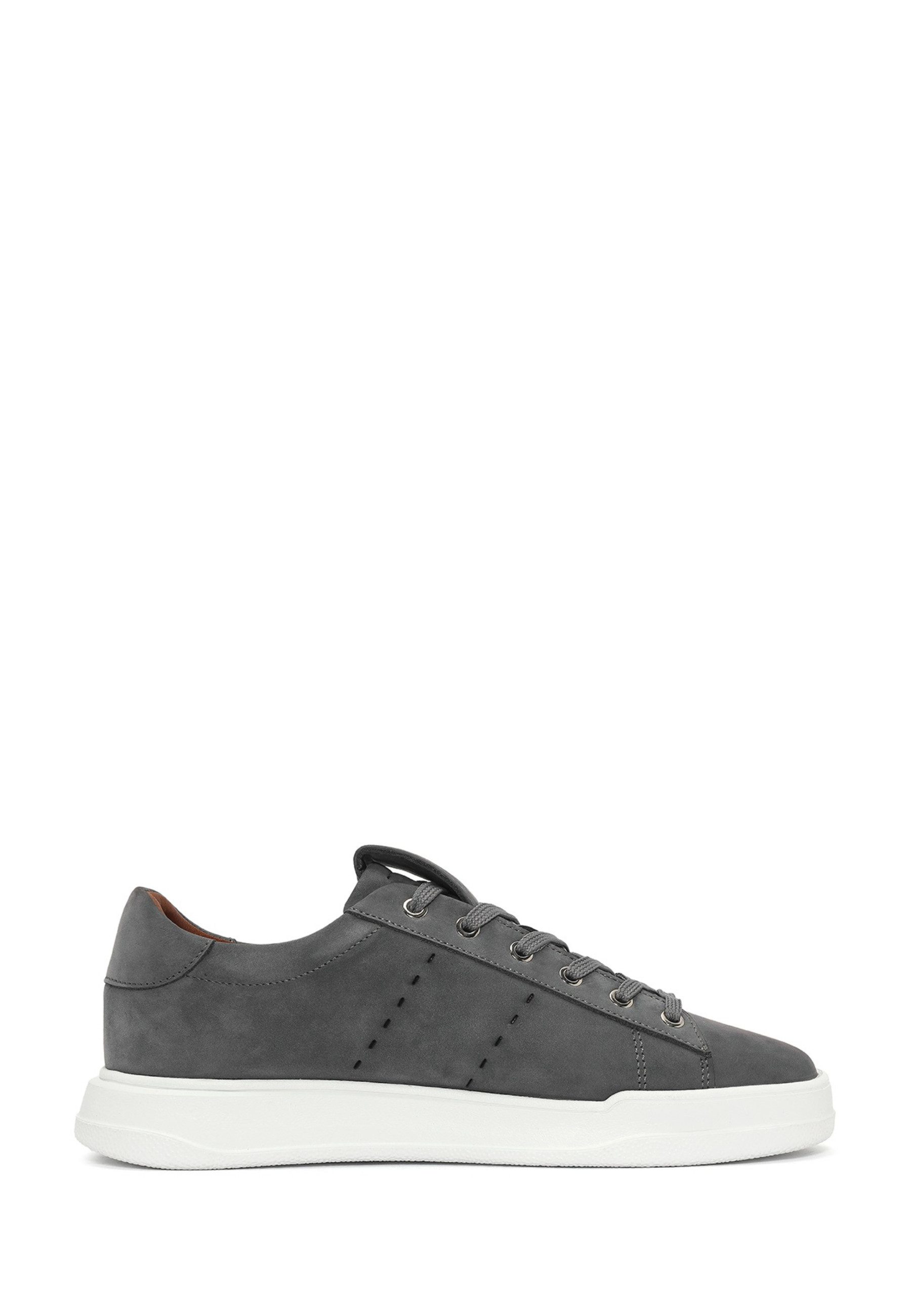 Derimod Sneaker aus Wildleder Sneaker Schnürsenkel, Lederfutter, EVA Sohle