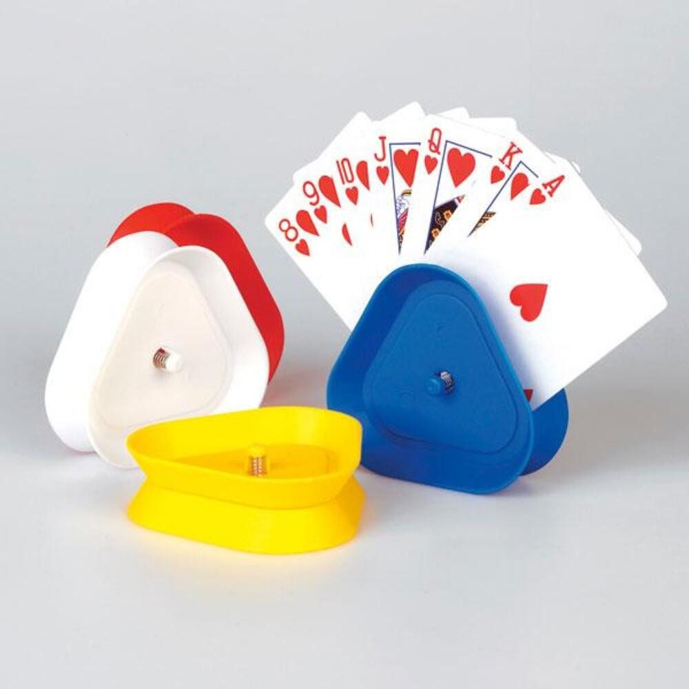 DocMed Tischkartenhalter Kartenhalter-Set, (Packung Set, 4-tlg., Alltagshilfe), Farbenfrohes Design, Vielseitig einsetzbar