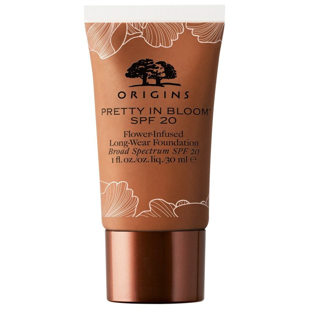 Origins Foundation Pretty In Bloom Flower Foundation Broad Spectrum 700 Spf20