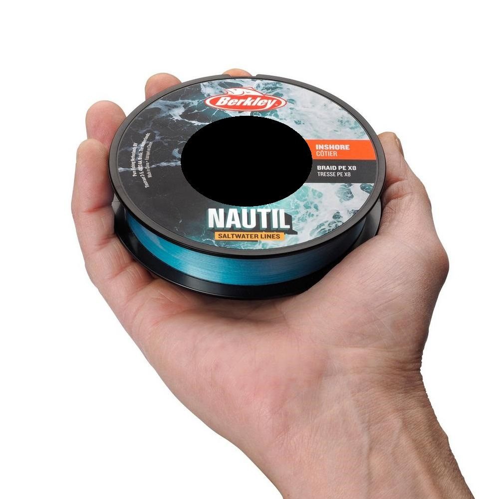 Berkley Angelschnur Berkley NAUTIL Braidx8 AquaBlue Angelschnur Salzwasser ver. Größen, (Berkley Nautil)
