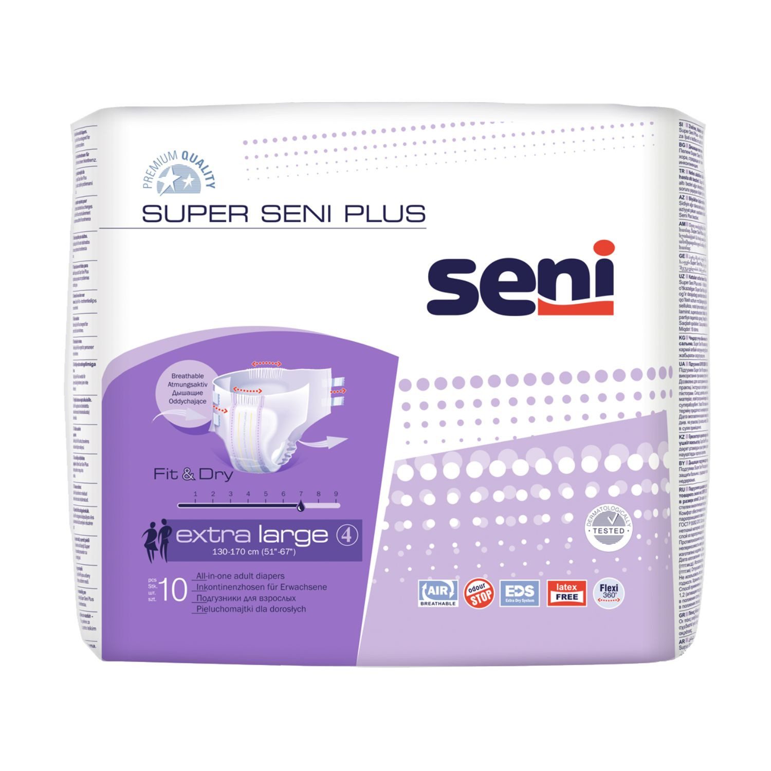 seni Inkontinenzboxer Super Seni Plus á 10 2XL