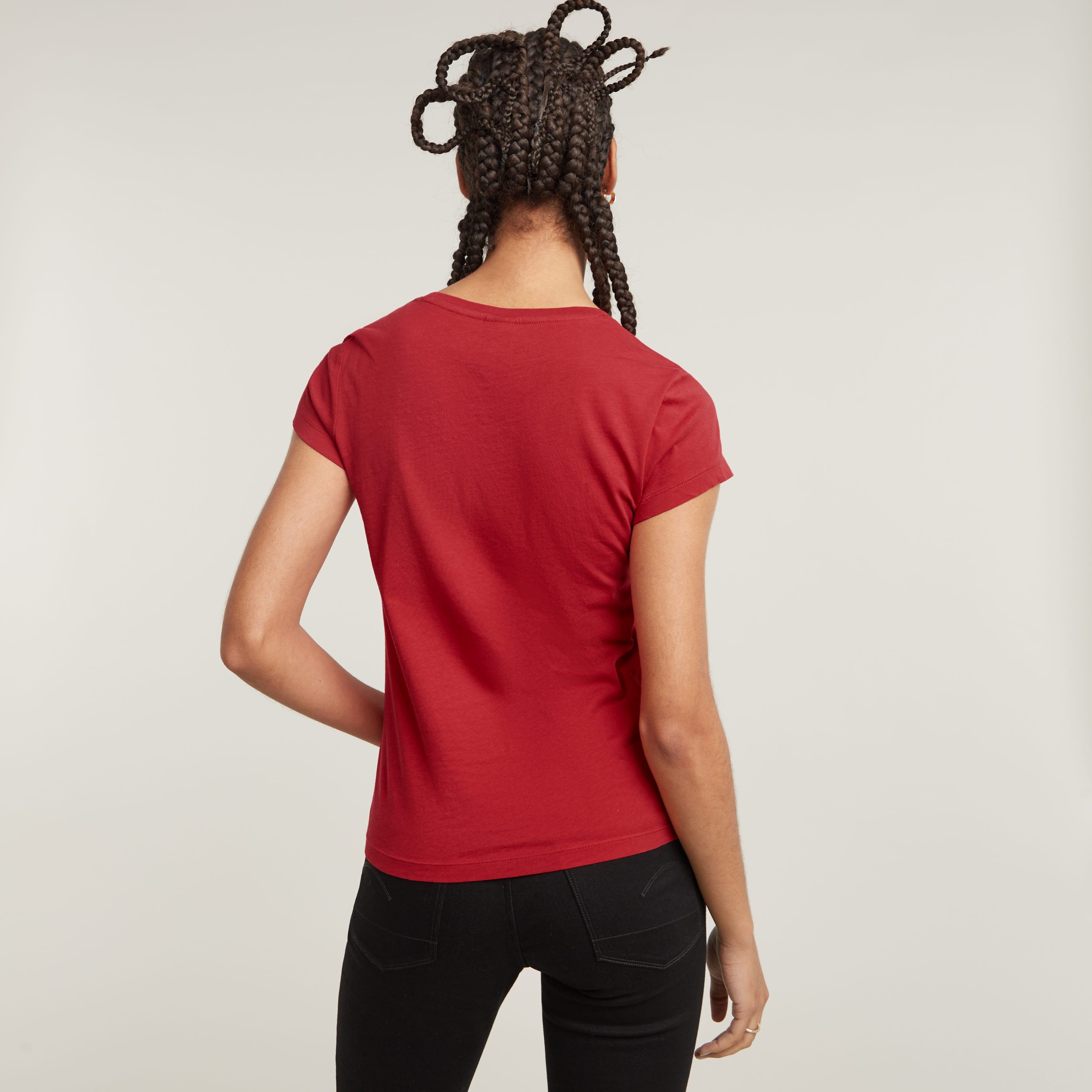 G-STAR V-Shirt Eyben mit Label günstig online kaufen