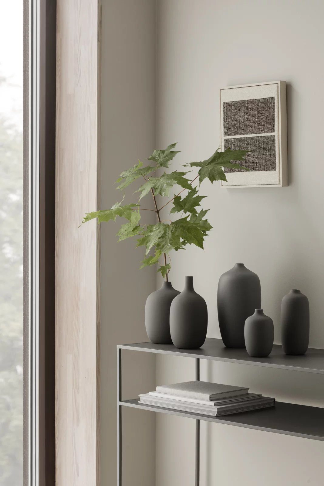 blomus Sideboard -FERA- Wandregal: Zeitloses Design für modernes Wohnen, Robust, Pflegeleicht, Stilvolles Design, Minimalistisch, 85x35x80 cm