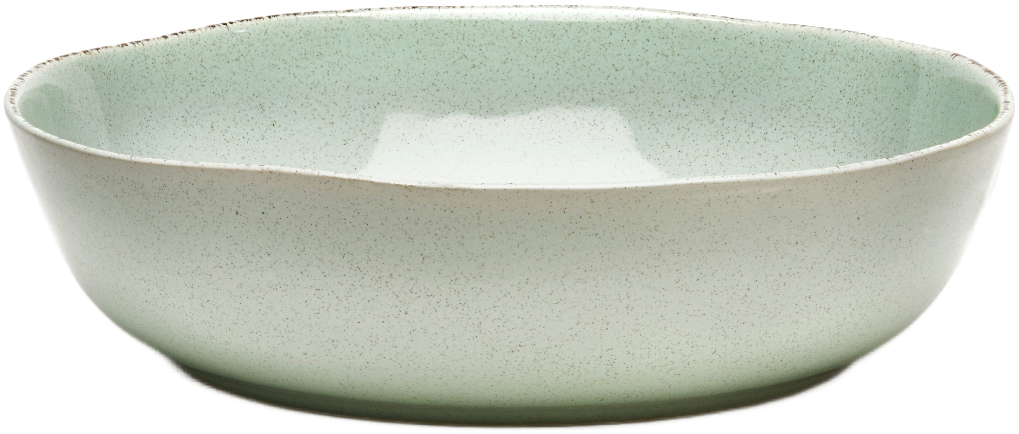 van Well Schale Salatschale Urban, 29,5 cm, 2 Stück, Steinzeug, (Set, 2-tlg), spülmaschinengeeignet