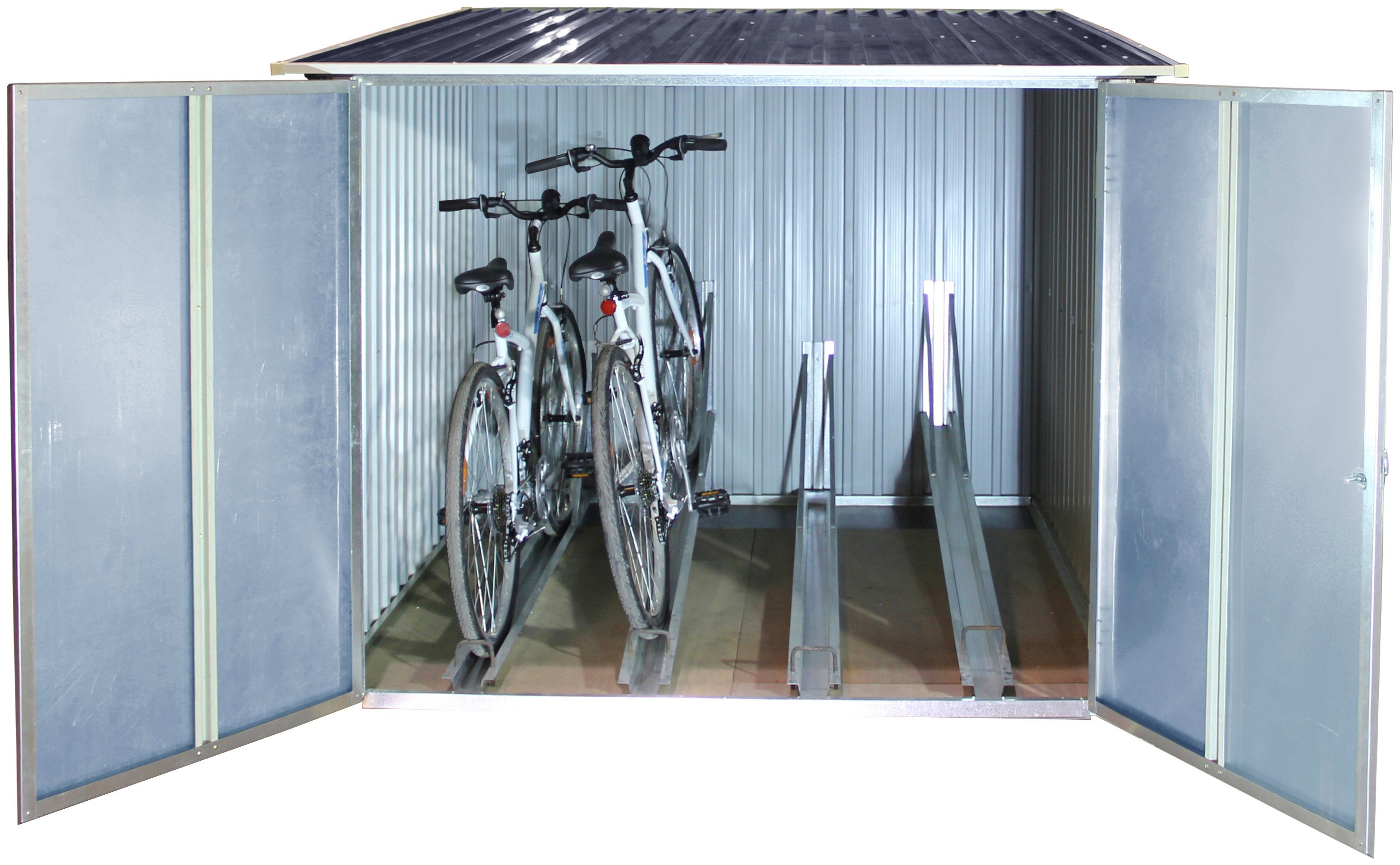 DURAMAX bicycle box, WxDxH: 203x202x163 cm