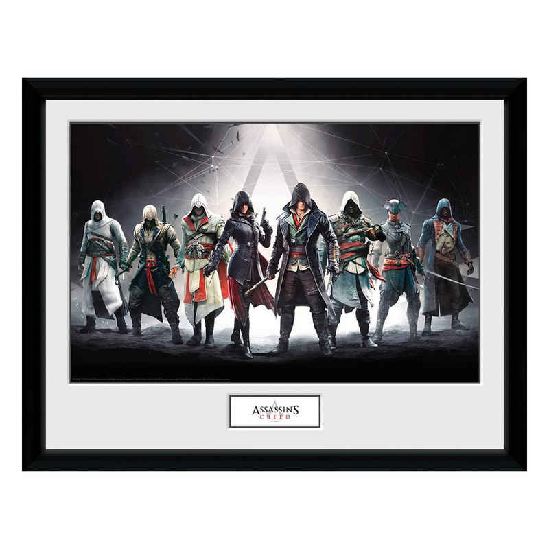 GB eye Bild mit Rahmen Assassins Creed Characters, Assassins Creed Characters