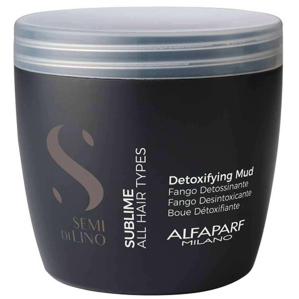 Alfaparf Milano Haarfluid Alfaparf Milano Semi Di Lino Sublime Detoxifying Mud 500 ml