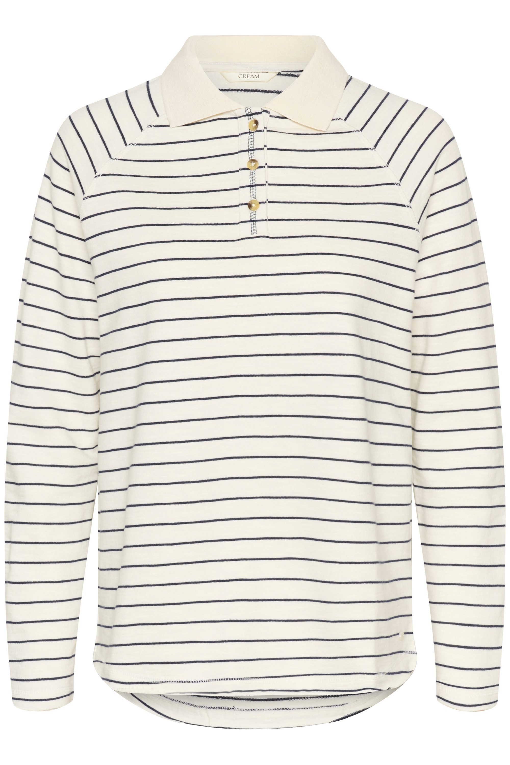 Cream Langarmbluse Kurzarm-Bluse CRVerma
