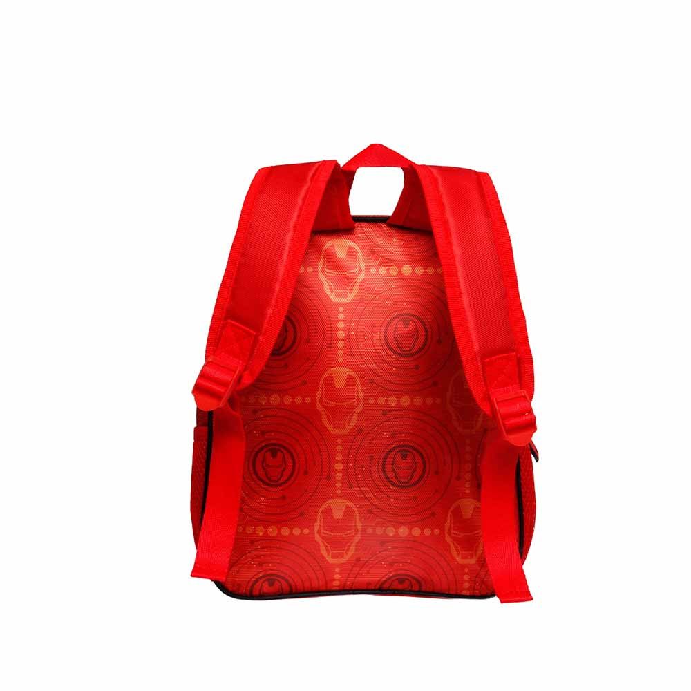 Karactermania Kinderrucksack Marvel Iron Man 3D Rucksack Vorschulrucksack Kindergarten, 3D-Frontrelief