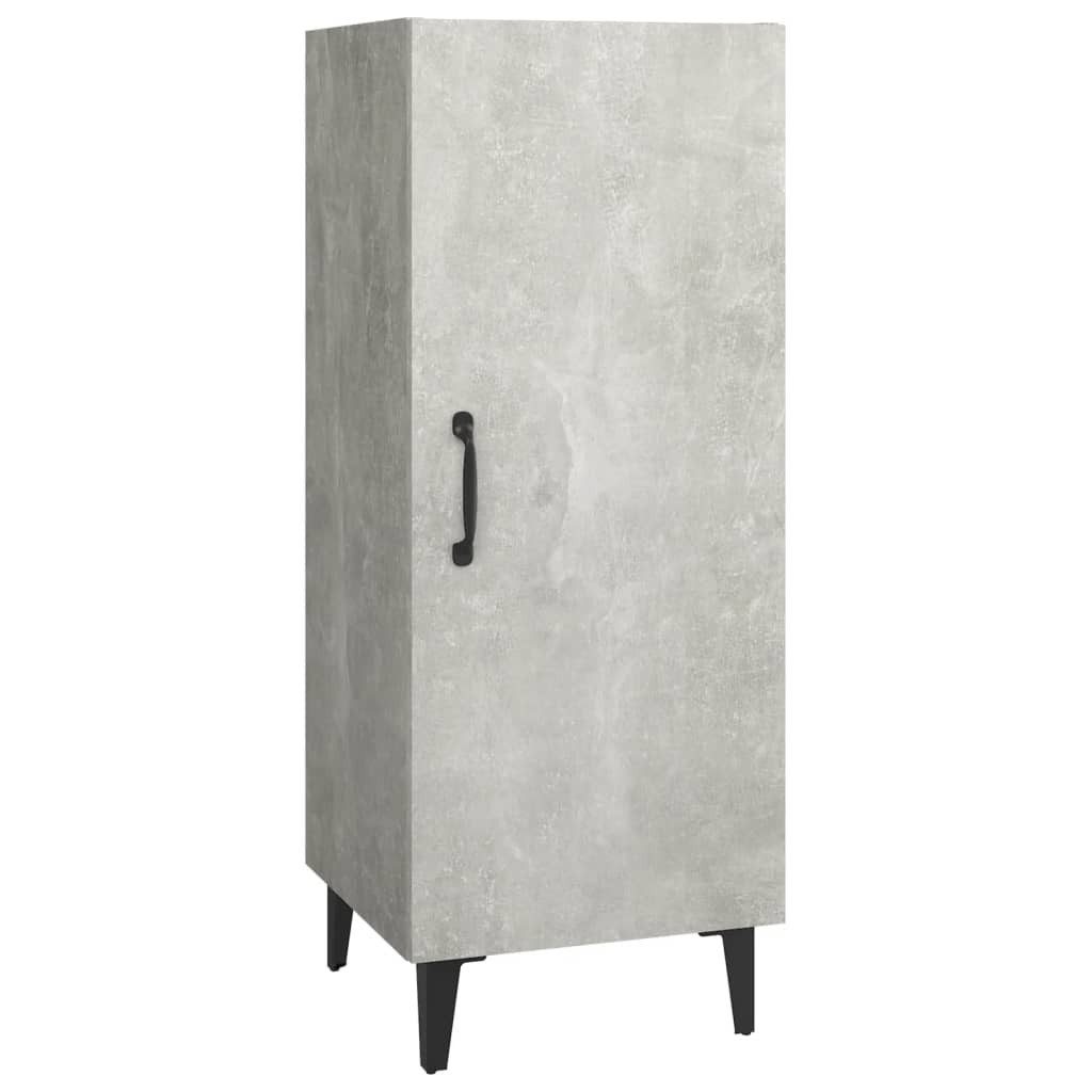 vidaXL Sideboard Sideboard Betongrau 34,5x34x90 cm günstig online kaufen