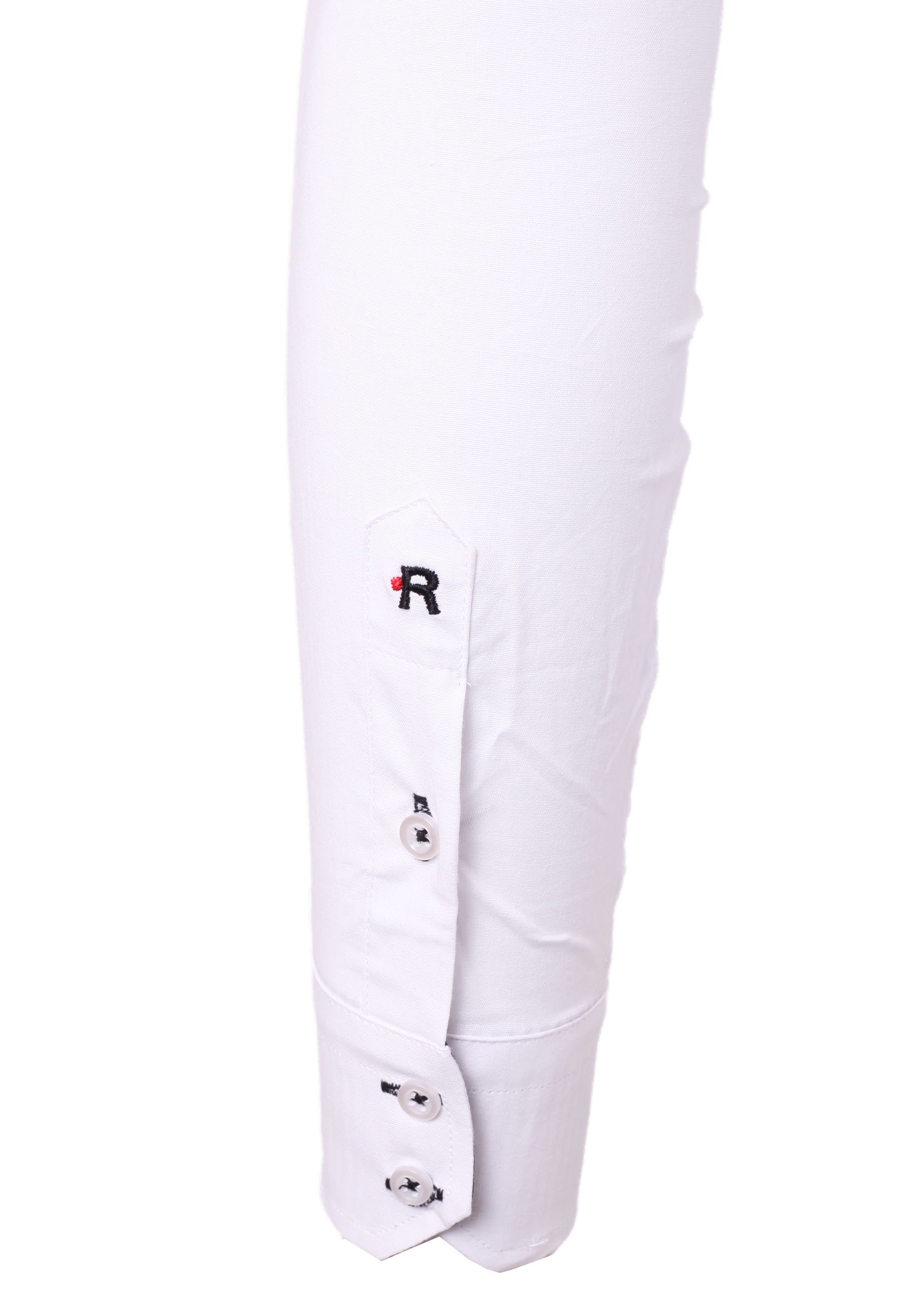 Reslad Langarmhemd Reslad Herren Hemd Medford Langarm RS-7117 (1-tlg., Herrenhemd) Männer Hemd mit Muster gestreifte Knopfleiste & Manschette