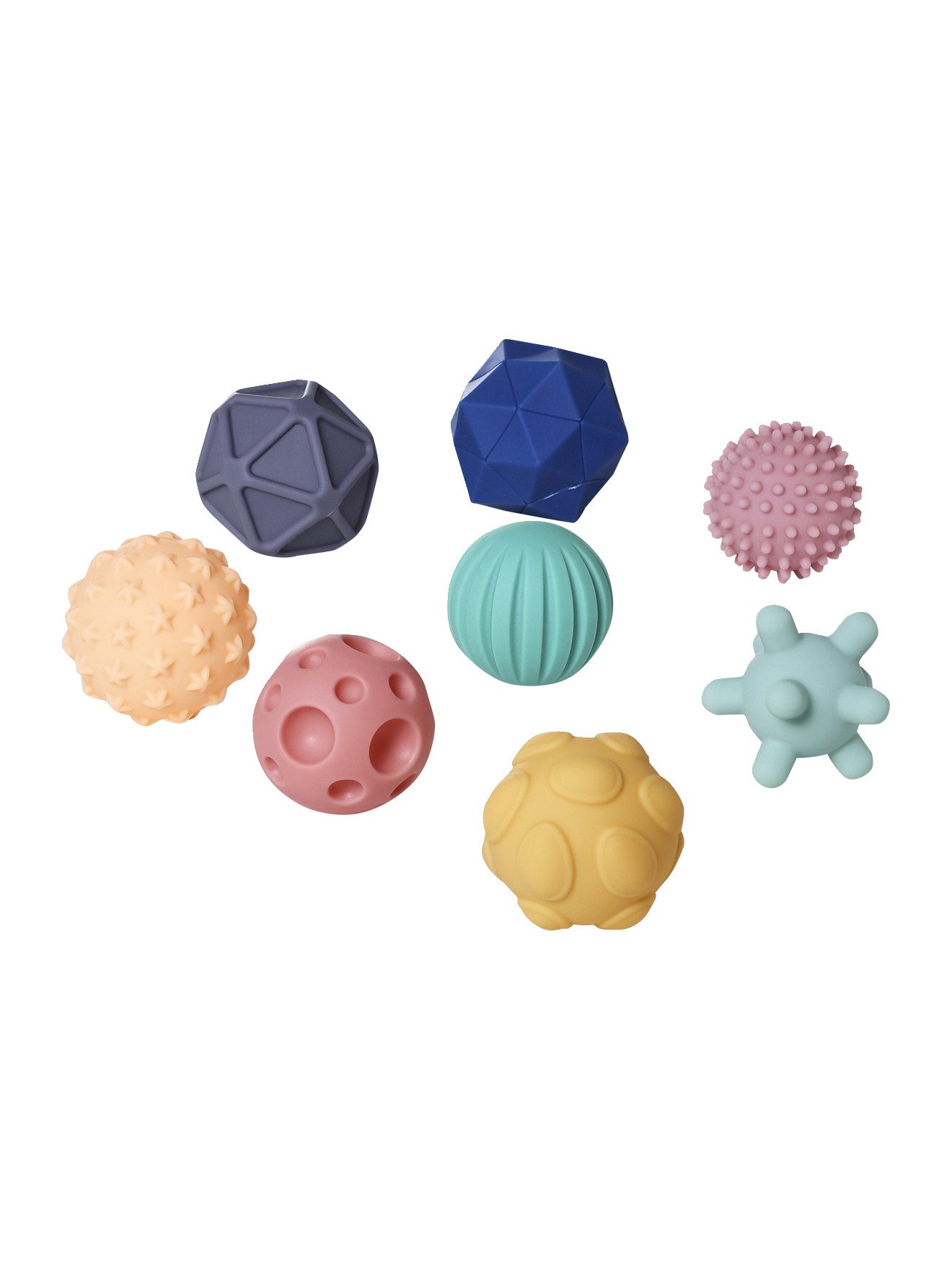 vertbaudet Lernspielzeug 8er-Set Baby Sensorikbälle günstig online kaufen