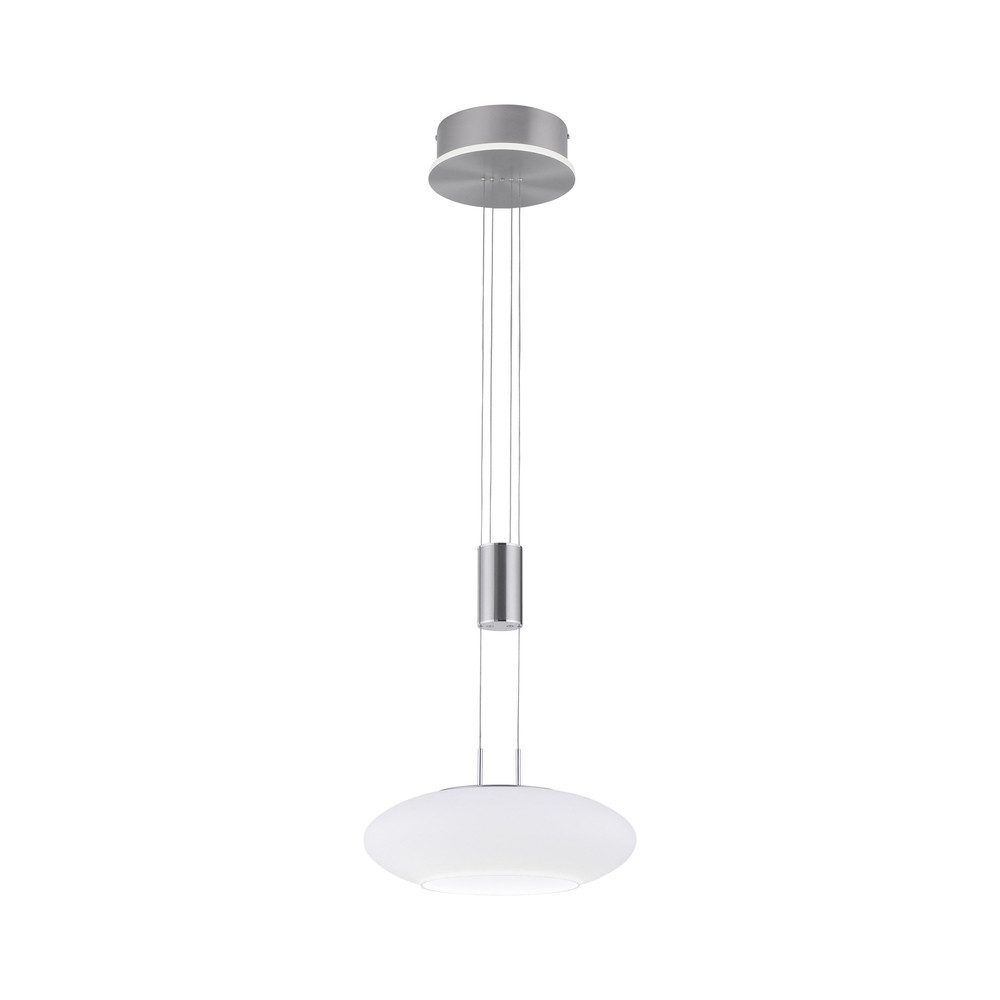 Paul Neuhaus Smarte LED-Leuchte LED Pendellampe Q ETIENNE Smart Home, Smart Home, CCT-Farbtemperaturregelung, RGB-Farbwechsel, Dimmfunktion, Memoryfunktion, mit Leuchtmittel, Warmweiß bis Tageslichtweiß, dimmbar Fernbedienung höhenverstellbar CCT Pendel